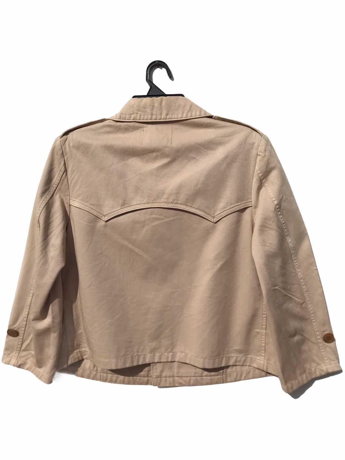 CABANE de ZUCCa Zucca Issey Miyake Pea Coat Style Size US M / EU 48-50 / 2 - 2 Thumbnail