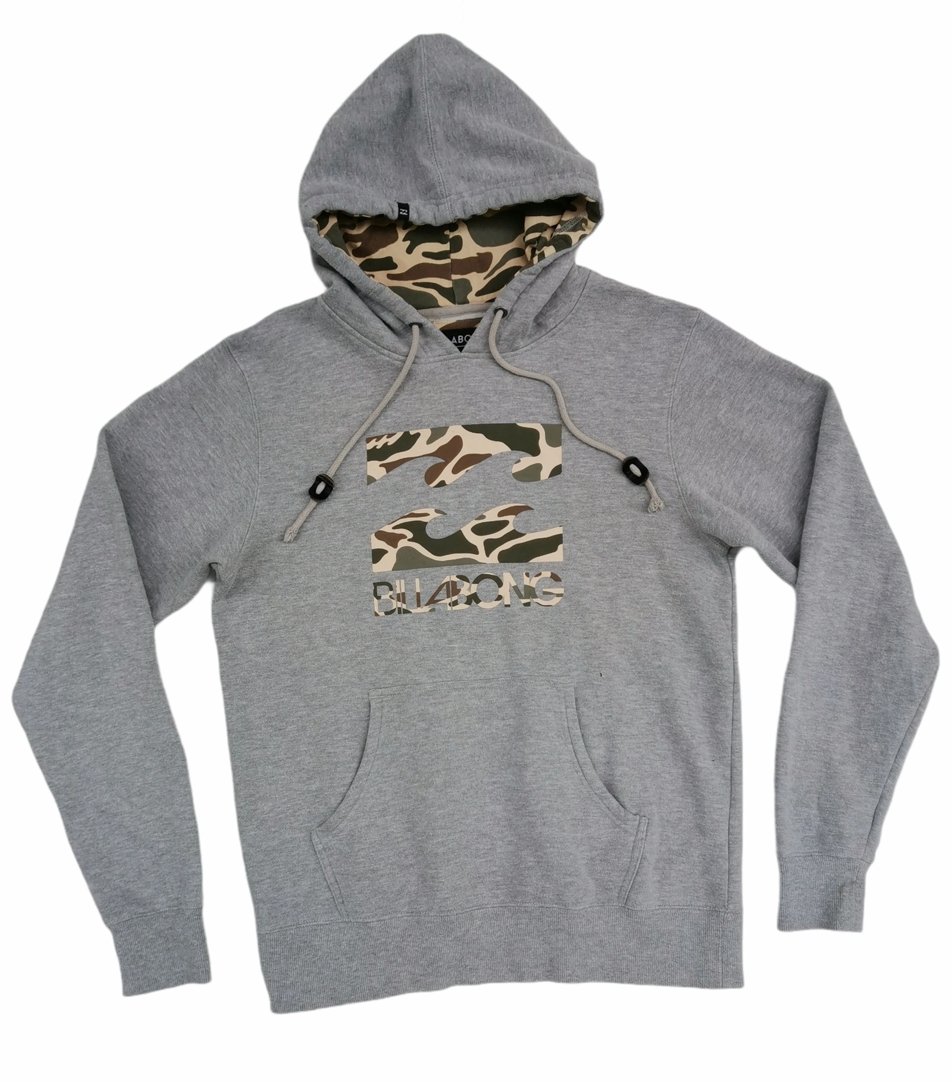 Billabong Rare!!! Billabong Big Logo Camo Hoodie Sweatshirt Size US L / EU 52-54 / 3 - 1 Thumbnail