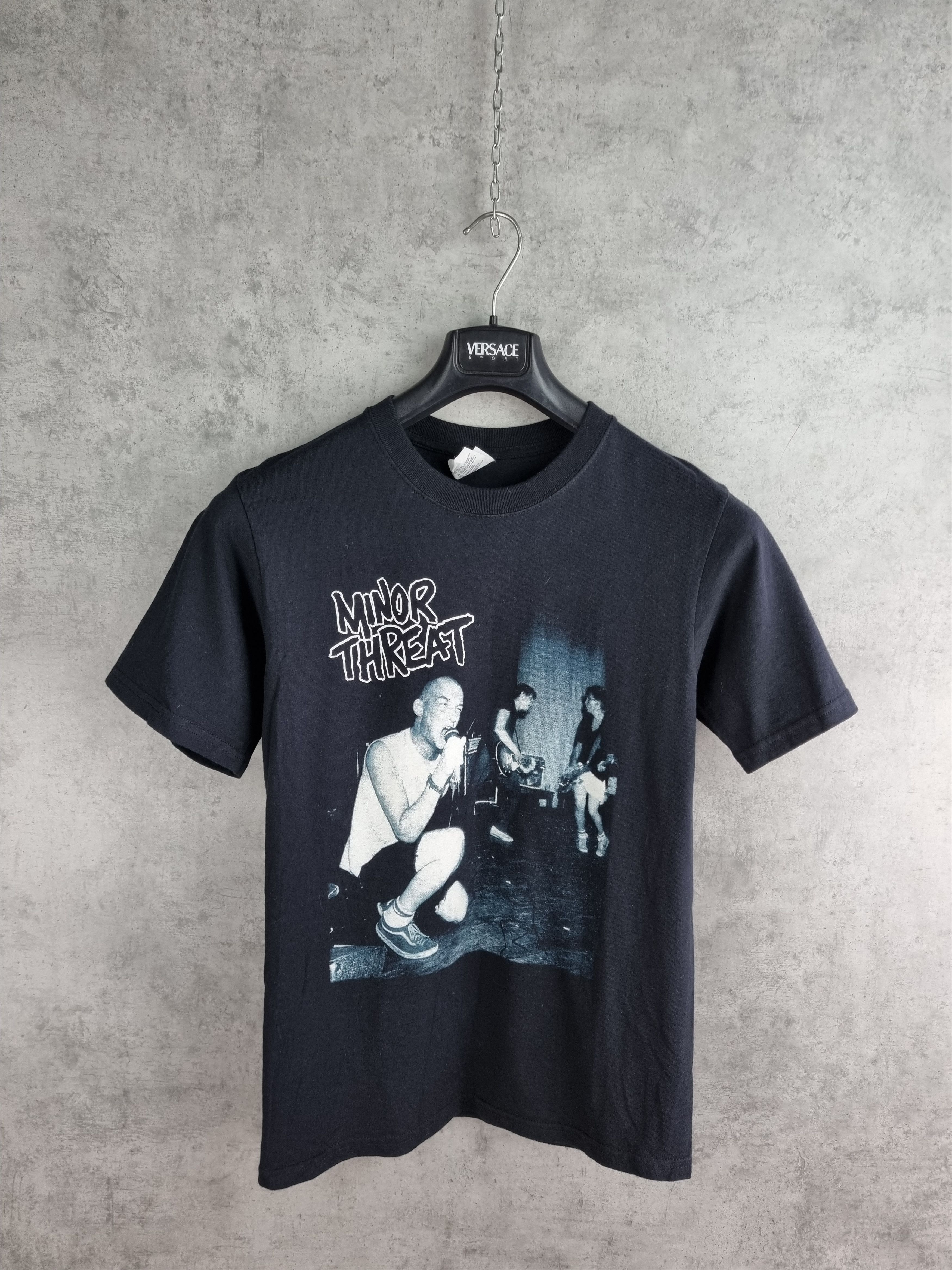 Band Tees × Vintage 90s Rare Minor THREAT Band Anvil Tee shirt like Nirvana Size US S / EU 44-46 / 1 - 1 Thumbnail