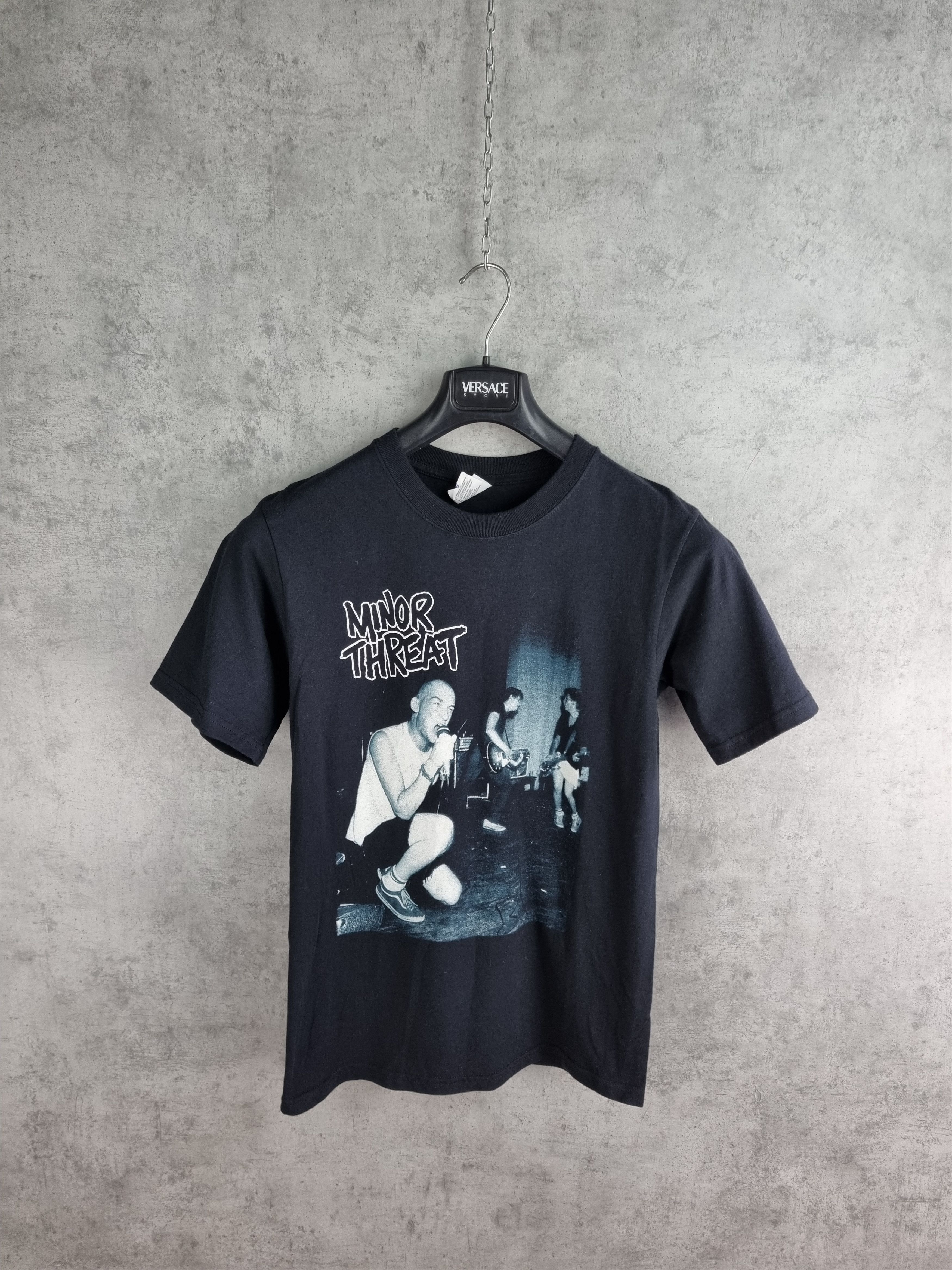 Band Tees × Vintage 90s Rare Minor THREAT Band Anvil Tee shirt like Nirvana Size US S / EU 44-46 / 1 - 3 Thumbnail