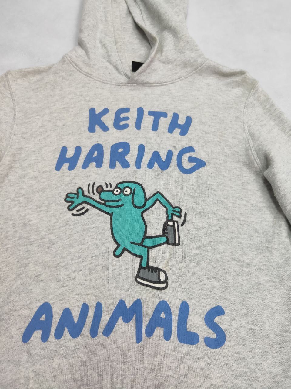 Keith Haring × Uniqlo KEITH HARING ANIMALS HOODIE Size US XS / EU 42 / 0 - 2 Thumbnail