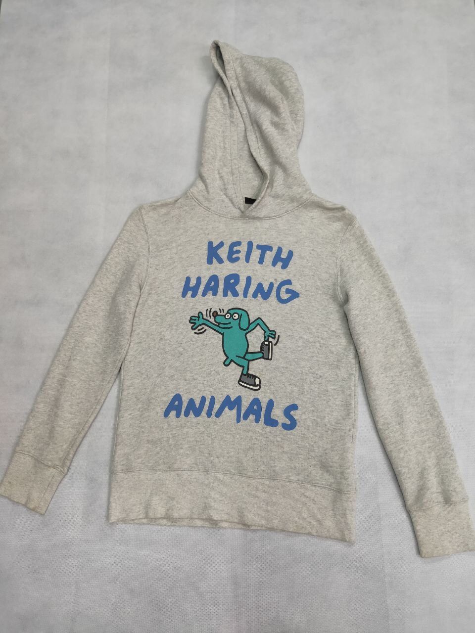 Keith Haring × Uniqlo KEITH HARING ANIMALS HOODIE Size US XS / EU 42 / 0 - 1 Thumbnail