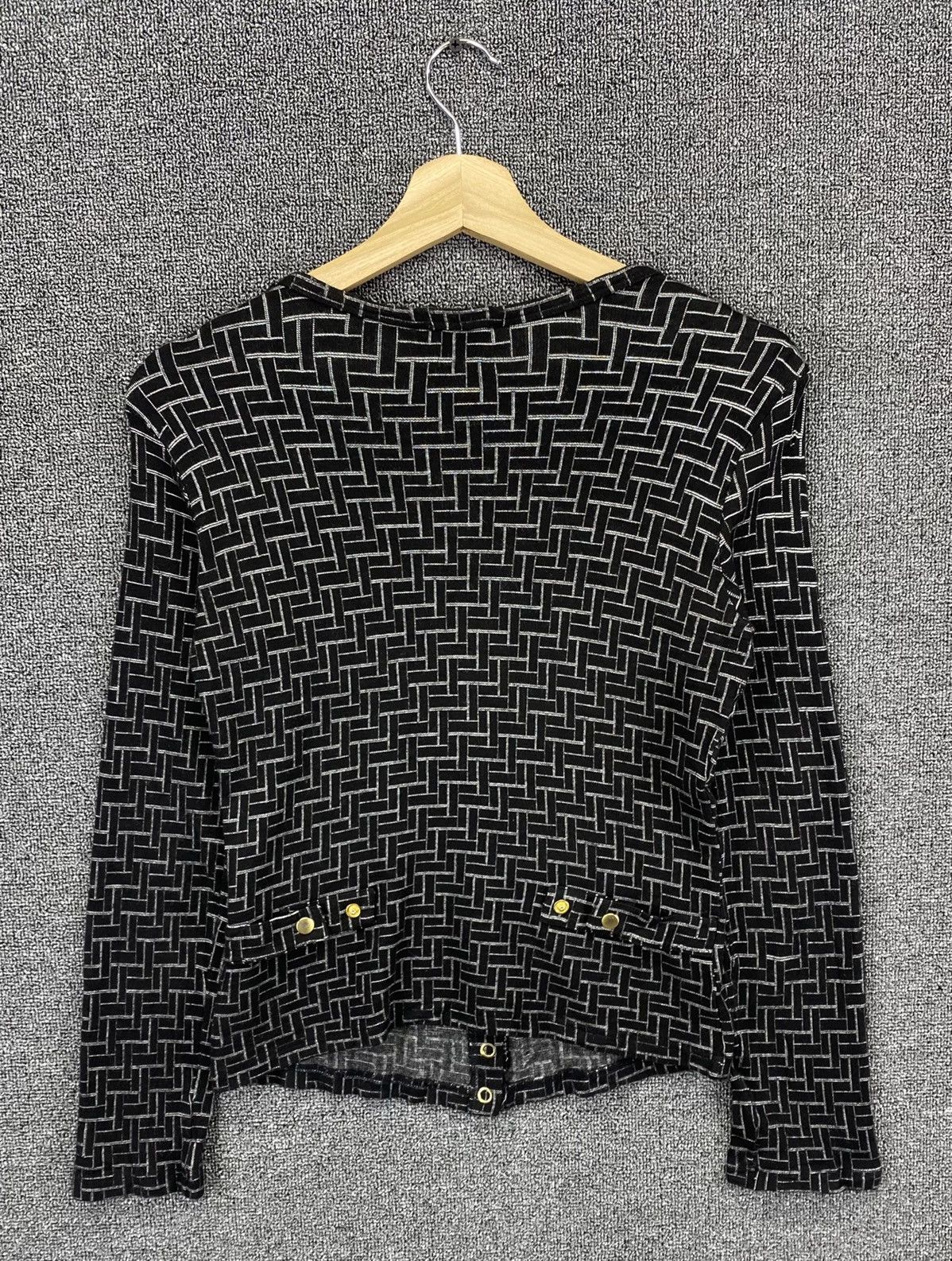 agnes b. Vintage Agnes B Shirts Button Up Nice Design Cardigan Size XXS / US 00 / IT 34 - 8 Thumbnail