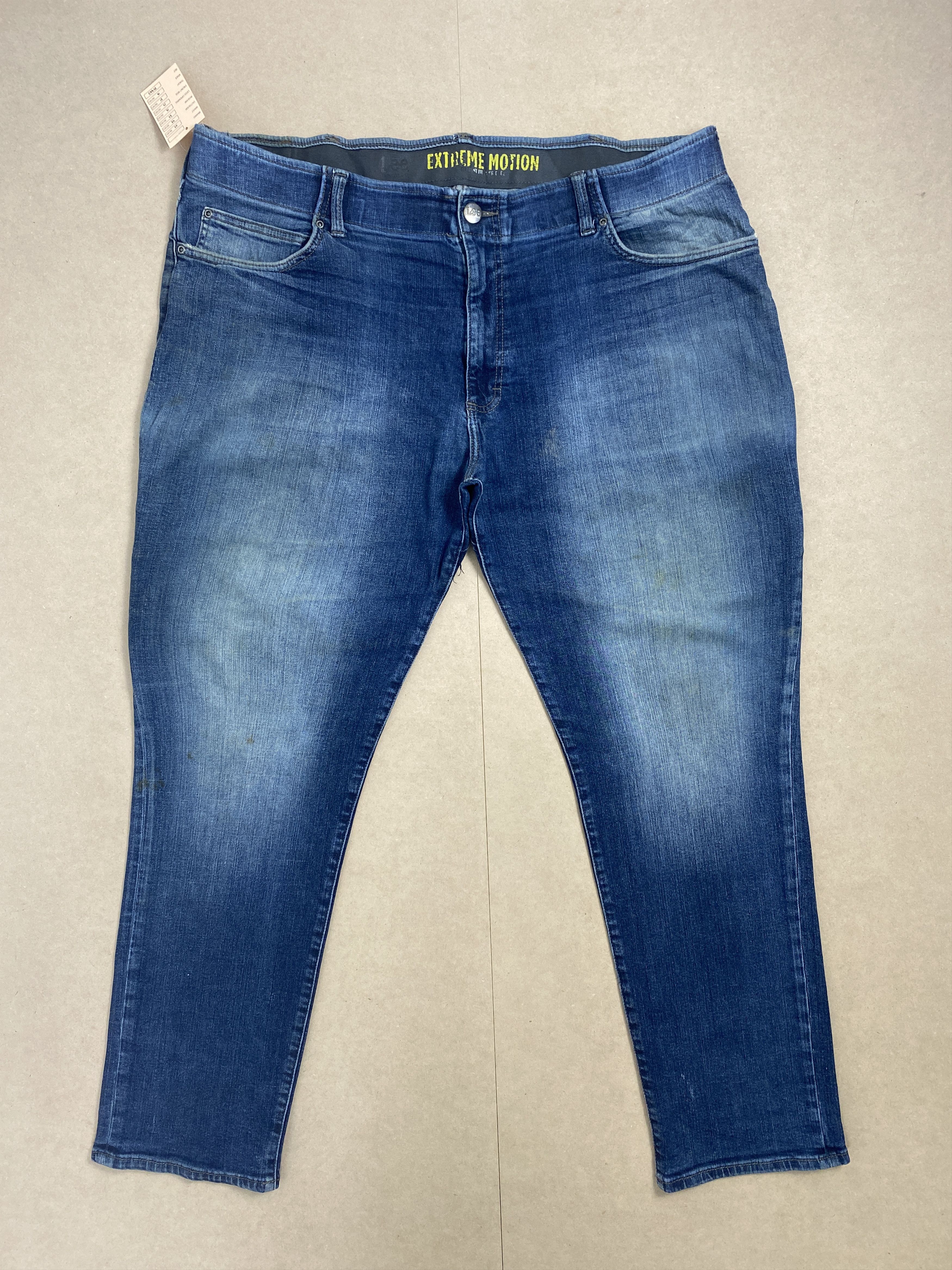 Lee Vintage Lee Extreme Motion Faded Blue Jeans P0442 Size US 43 - 1 Thumbnail