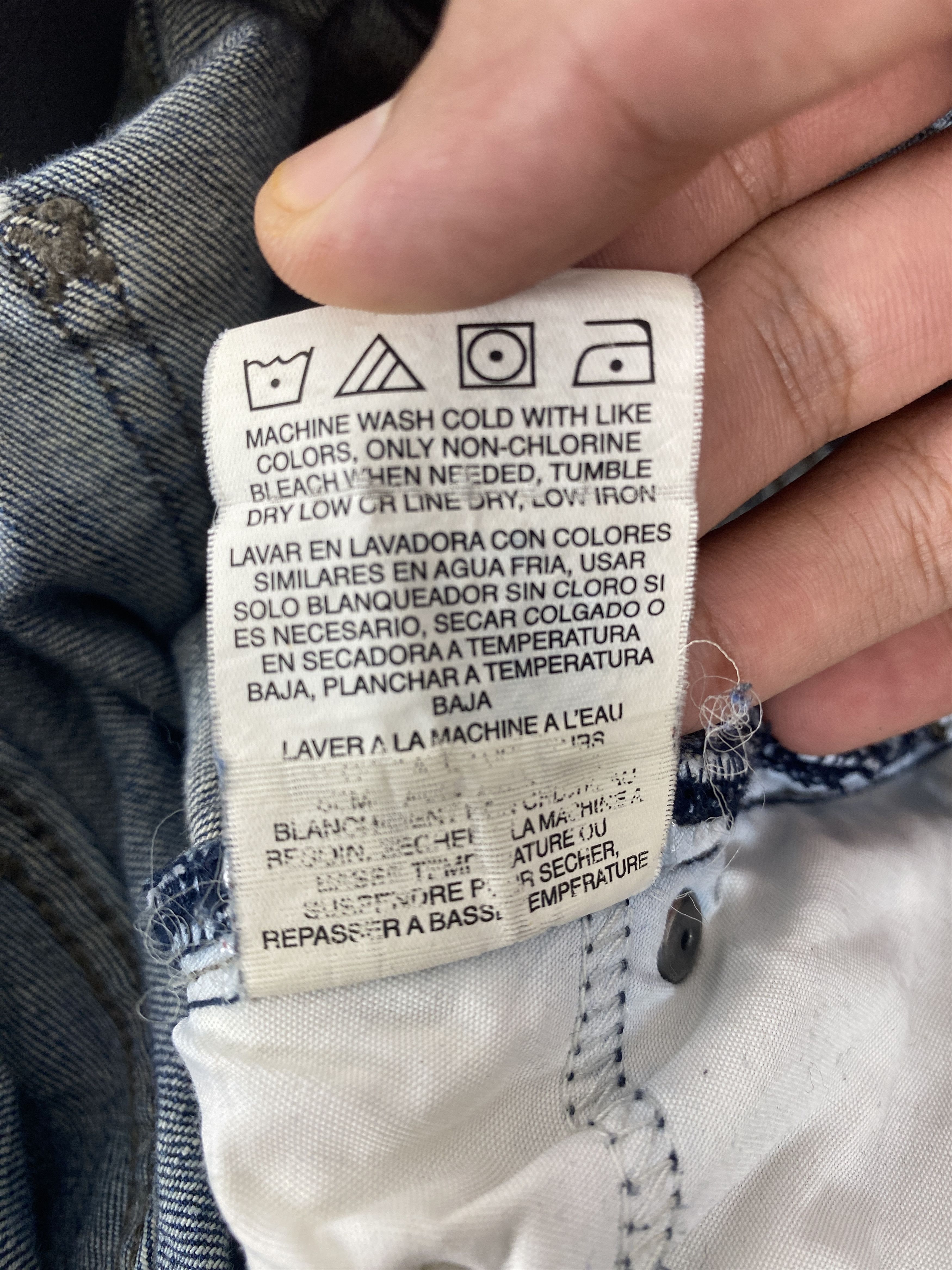 Lee Vintage Lee Extreme Motion Faded Blue Jeans P0442 Size US 43 - 12 Thumbnail