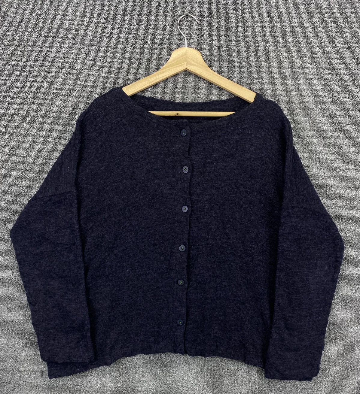 Issey Miyake Vintage Issey Miyake Me Design Shirts Button Up Cardigan Size L / US 10 / IT 46 - 1 Thumbnail