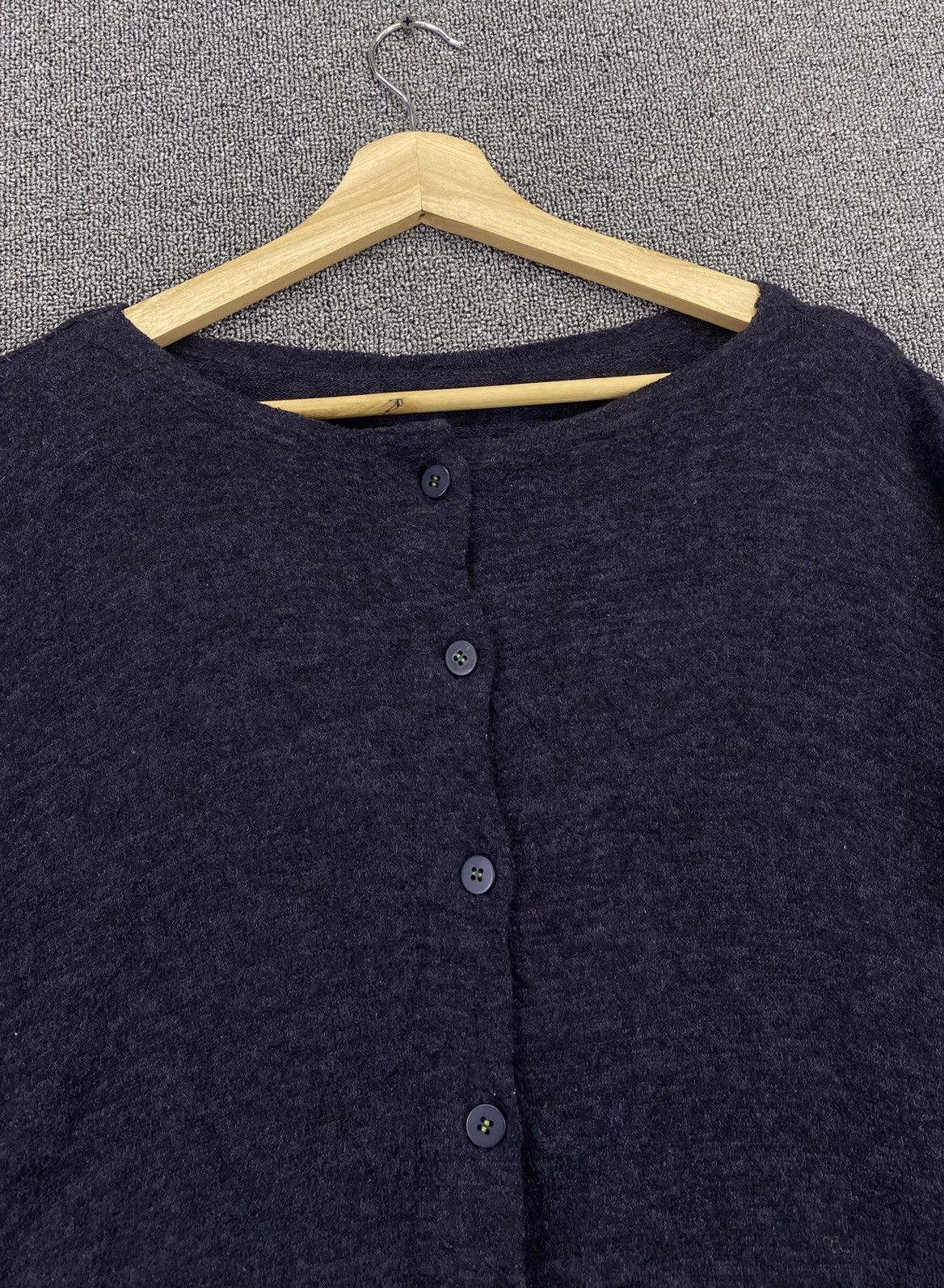 Issey Miyake Vintage Issey Miyake Me Design Shirts Button Up Cardigan Size L / US 10 / IT 46 - 5 Thumbnail