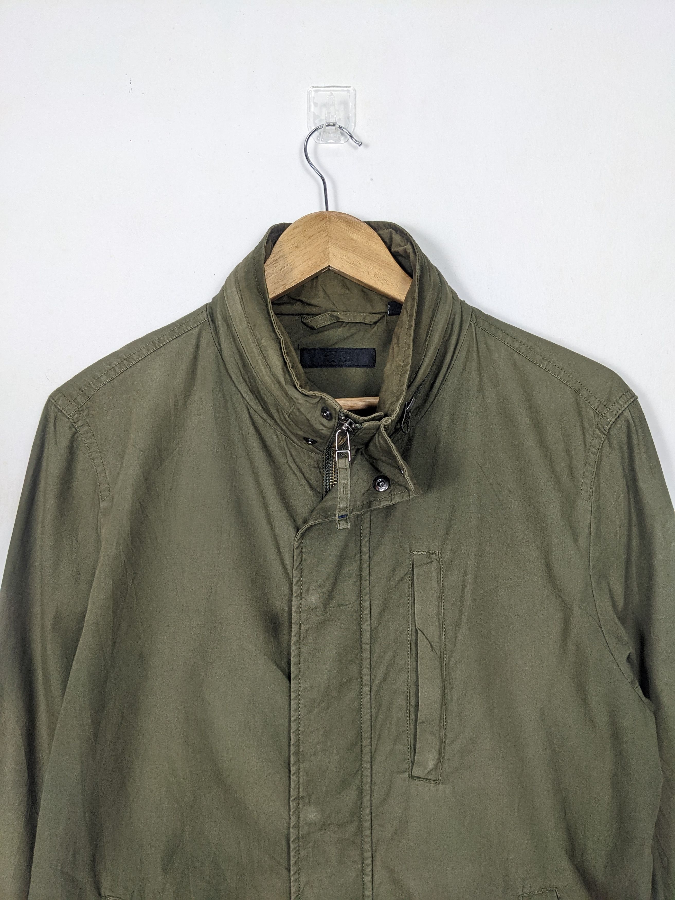 Uniqlo Vintage UNIQLO Military Cotton Jacket J0213 Size US M / EU 48-50 / 2 - 2 Thumbnail