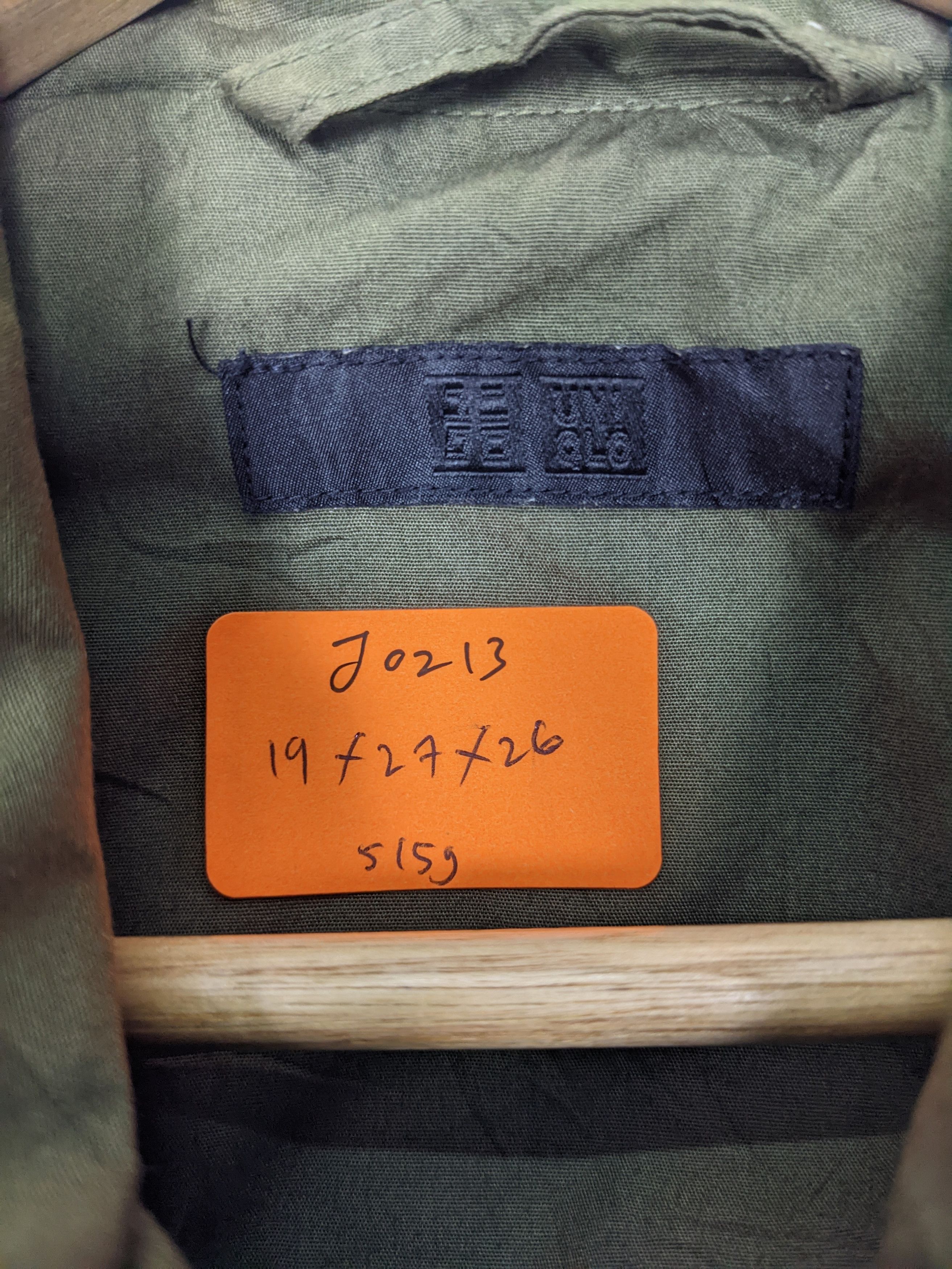 Uniqlo Vintage UNIQLO Military Cotton Jacket J0213 Size US M / EU 48-50 / 2 - 18 Thumbnail