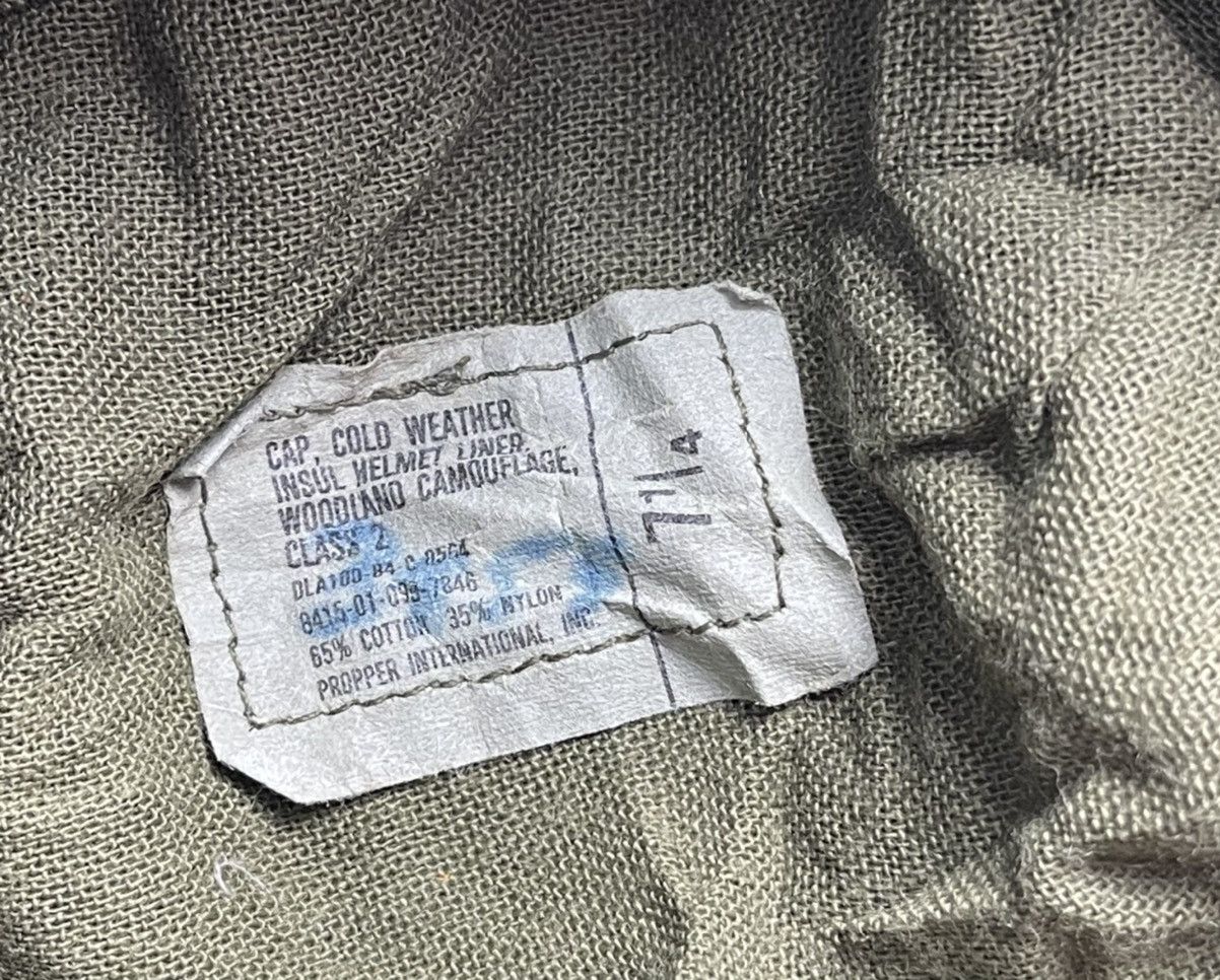 Vintage vintage army trapper hat insulated helmet liner Size ONE SIZE - 8 Thumbnail