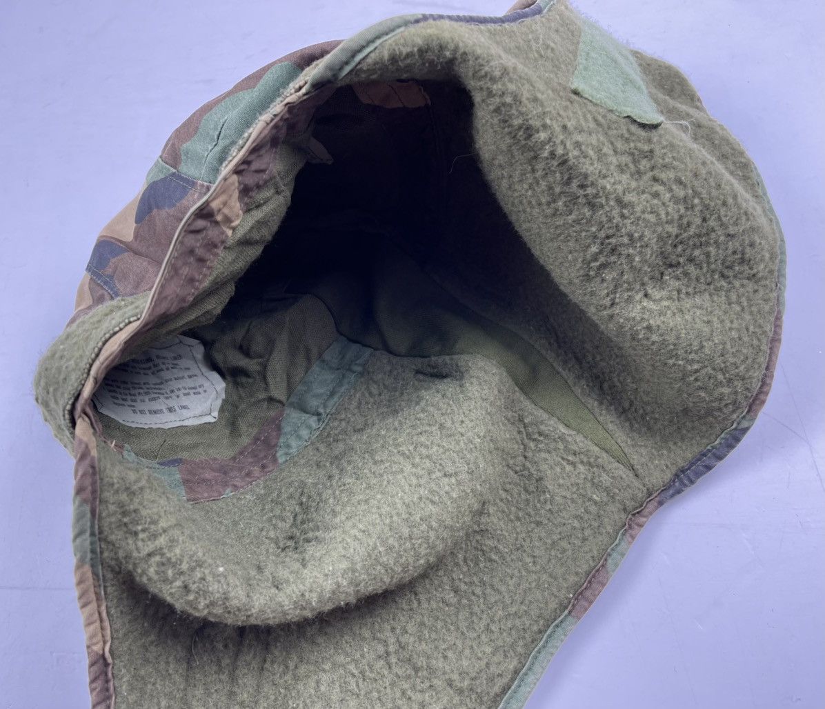 Vintage vintage army trapper hat insulated helmet liner Size ONE SIZE - 10 Thumbnail