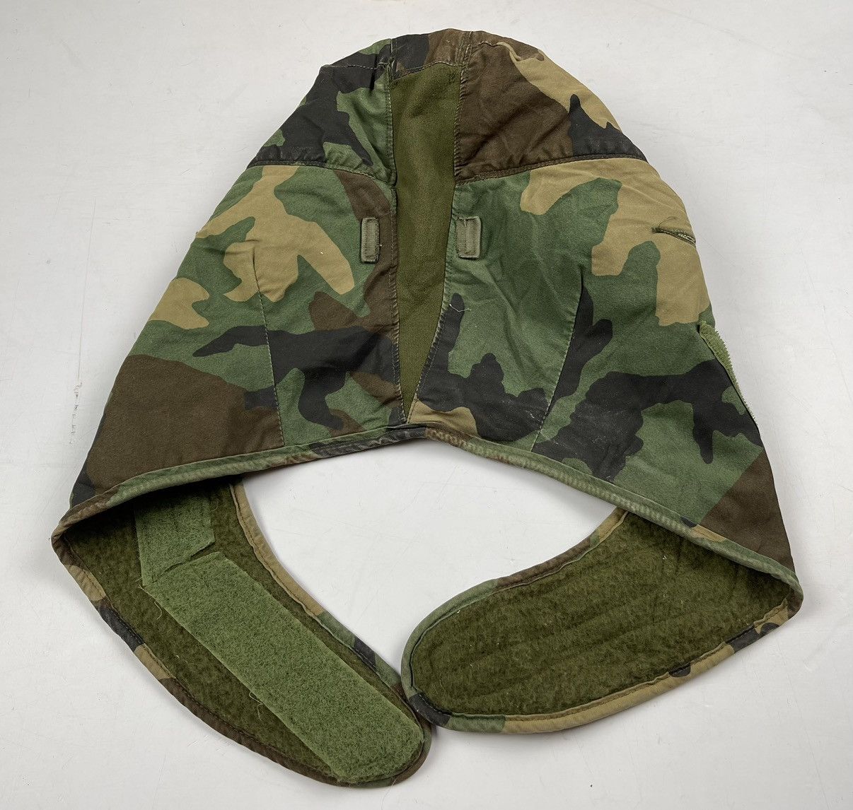Vintage vintage army trapper hat insulated helmet liner Size ONE SIZE - 11 Thumbnail