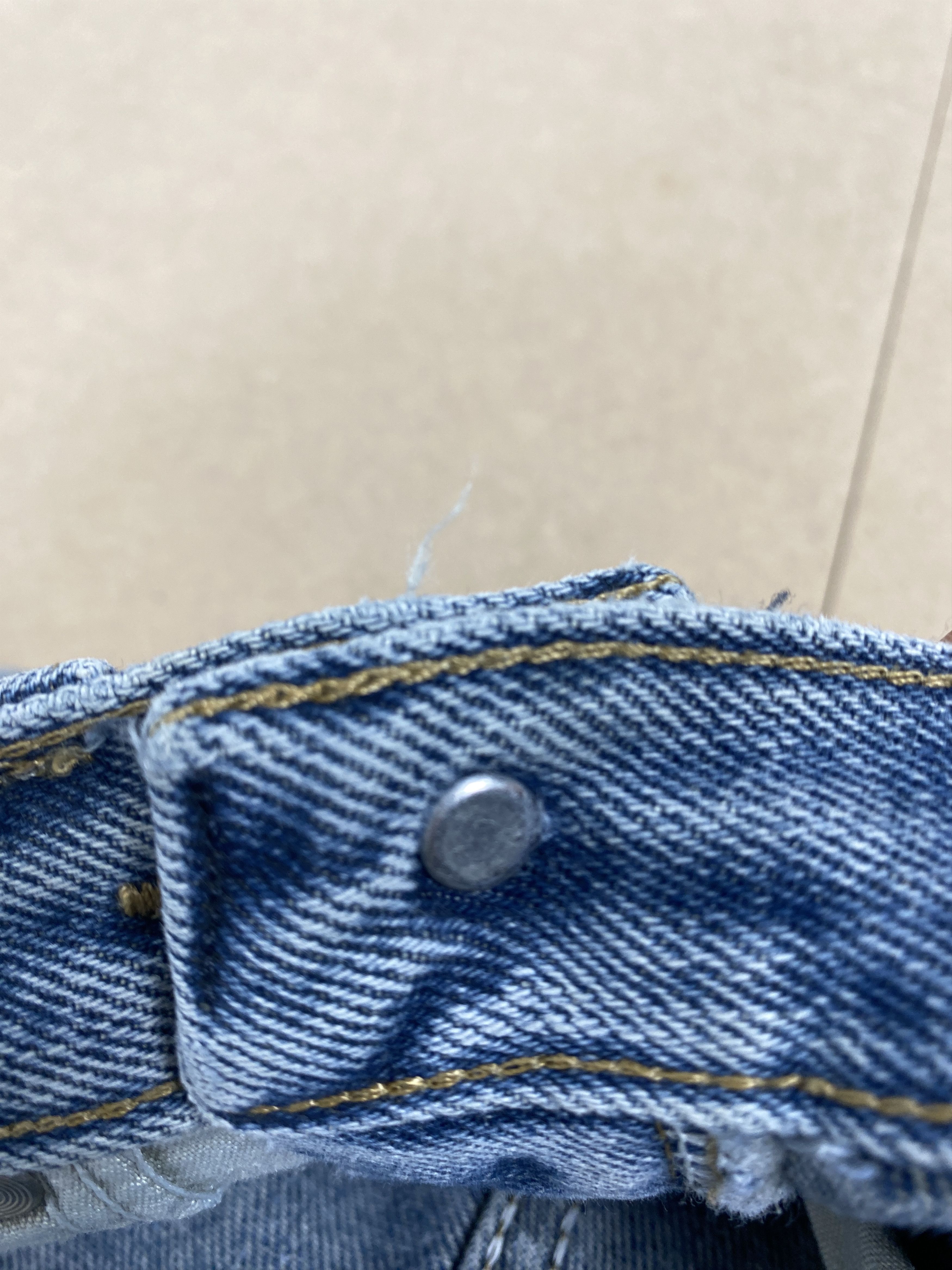 Vintage × Wrangler Vintage Wrangler Distressed Faded StraightCut Mid Wash Jeans Size US 31 - 11 Thumbnail