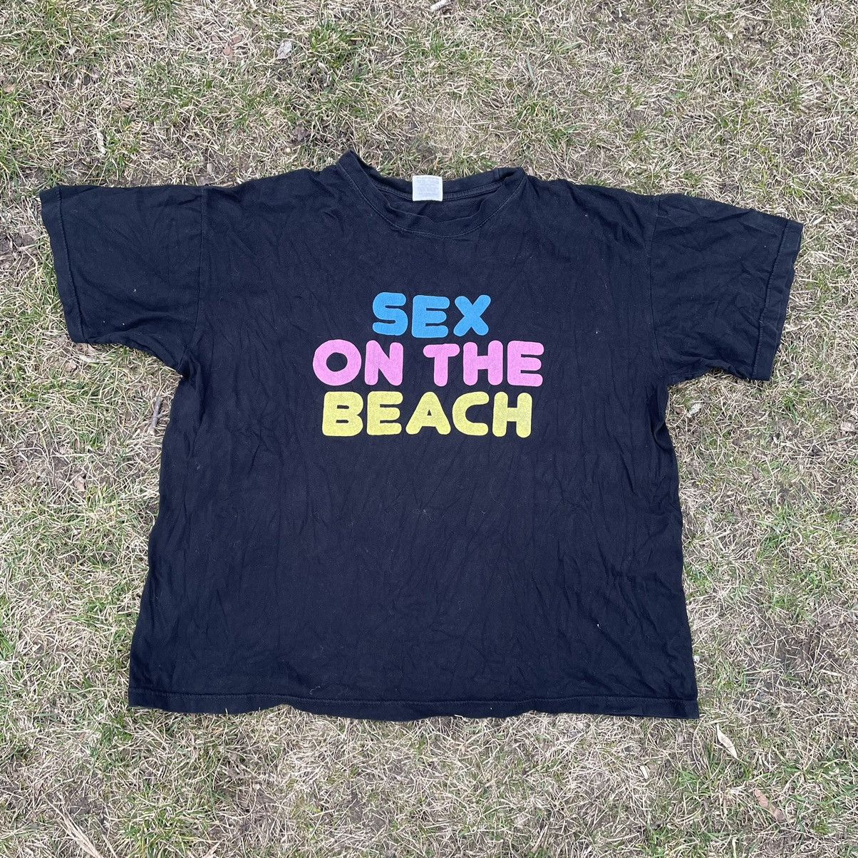 Vintage Vintage Y2K Graphic Tee Sun Faded Rave Aesthetic Oversized L Size US L / EU 52-54 / 3 - 3 Thumbnail