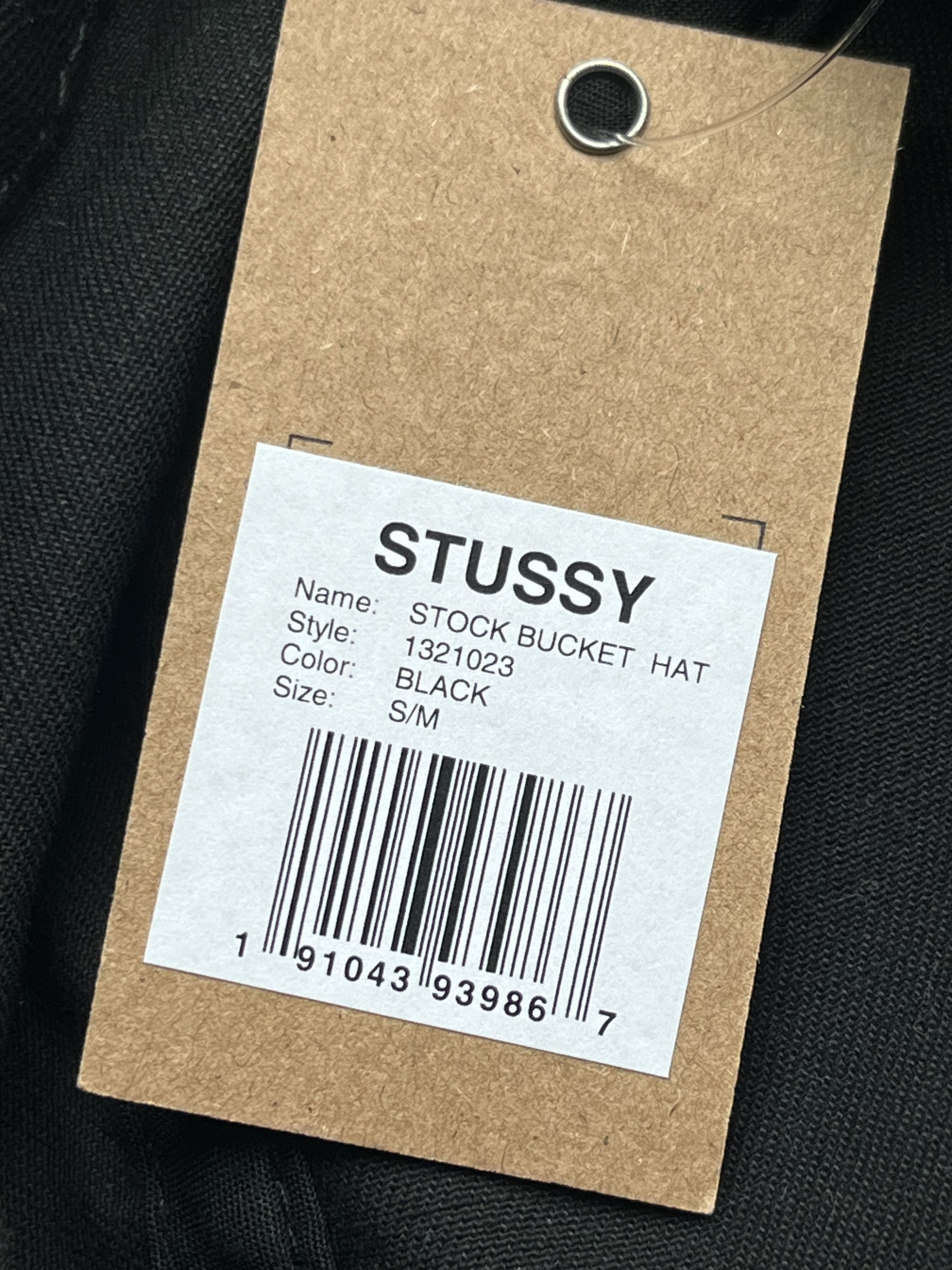 Stussy Stussy Japan Edition Mens Fisherman Stock Bucket Black Hat Size ONE SIZE - 11 Thumbnail