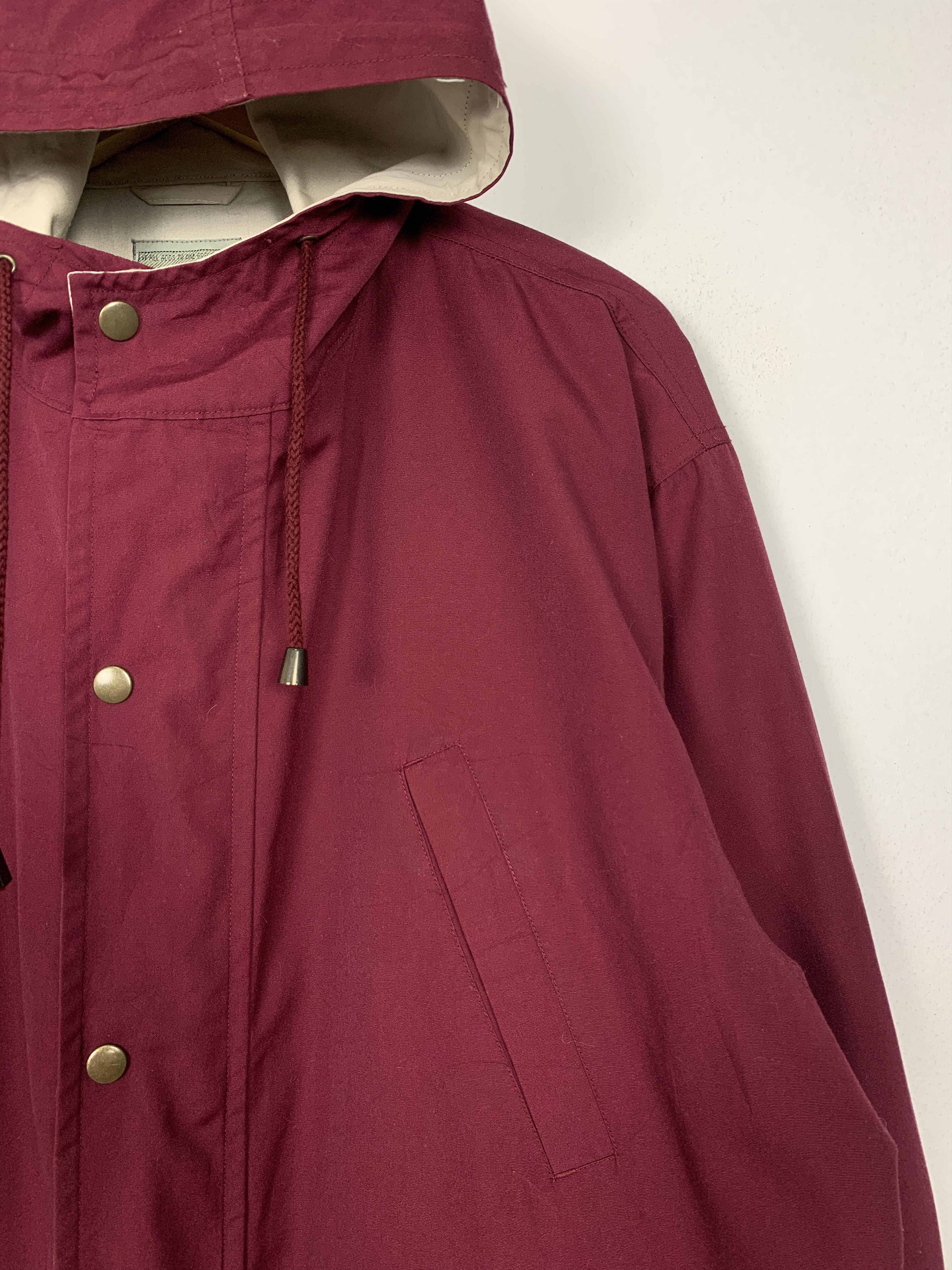 Uniqlo Vintage UNIQLO Original Zip Up Hoodie Long Jacket J1444 Size US M / EU 48-50 / 2 - 5 Thumbnail