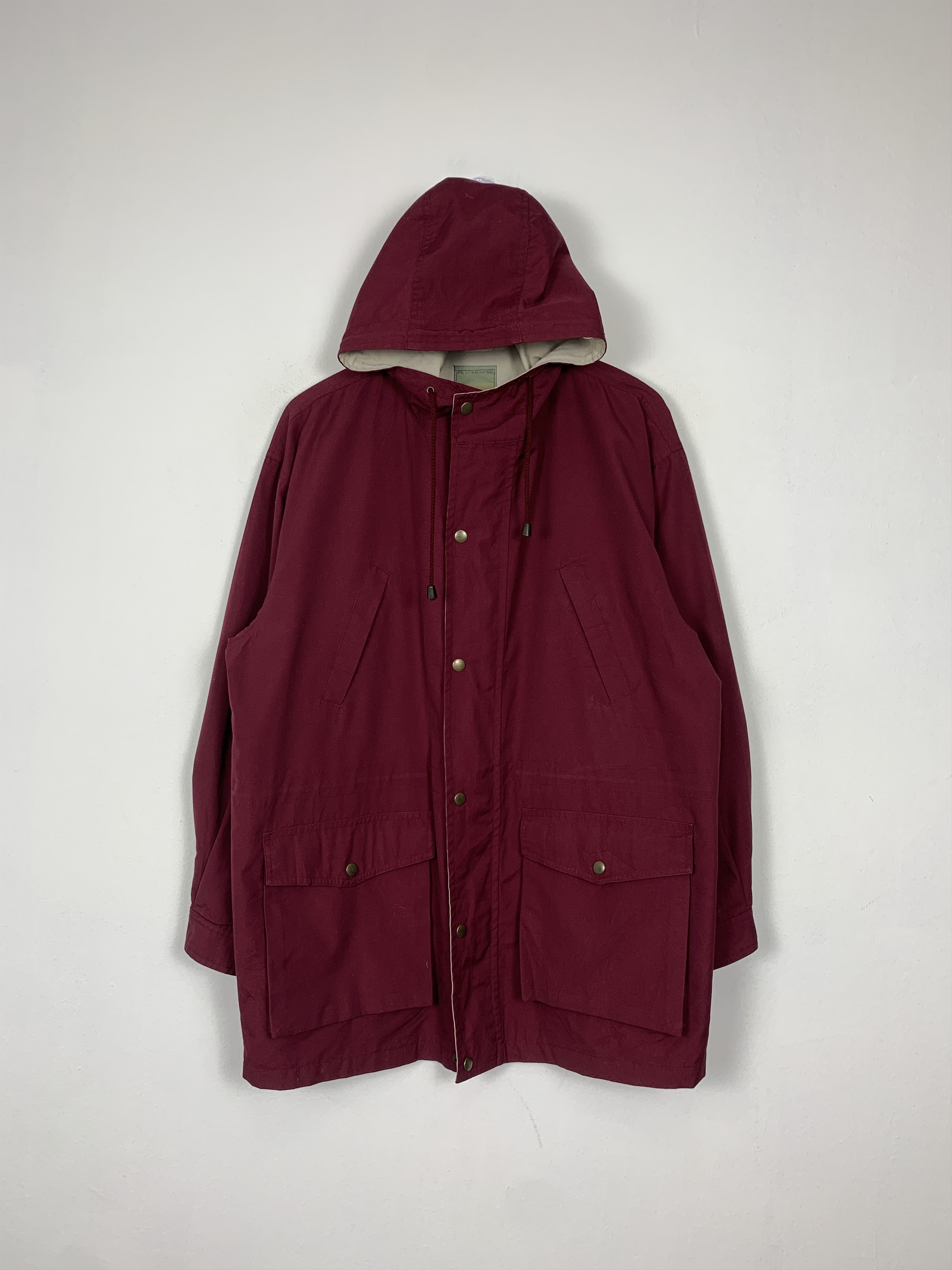 Uniqlo Vintage UNIQLO Original Zip Up Hoodie Long Jacket J1444 Size US M / EU 48-50 / 2 - 3 Thumbnail