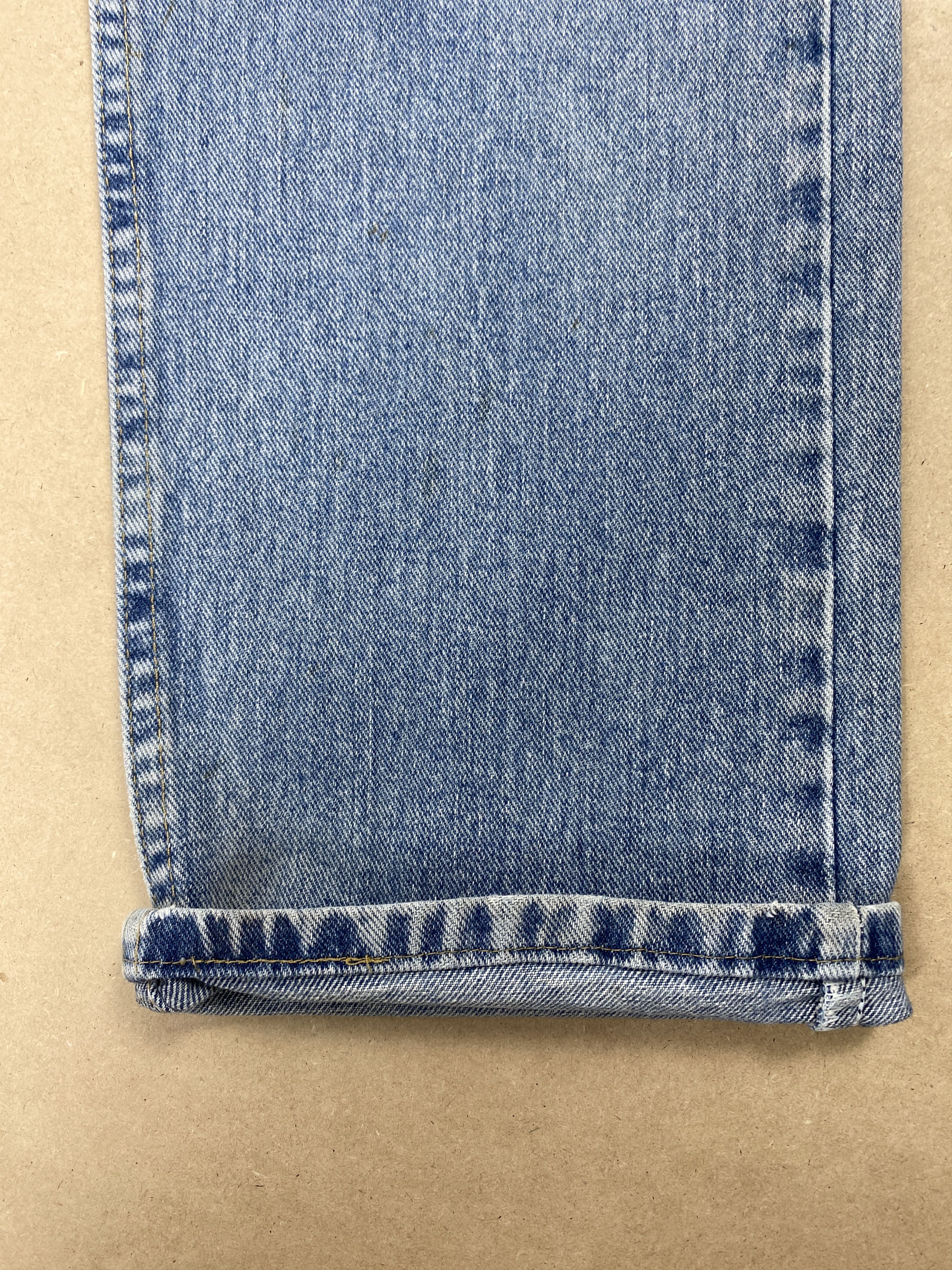 Vintage × Wrangler Vintage Wrangler Straight Cut Faded Light Wash Jeans Size US 33 - 5 Thumbnail
