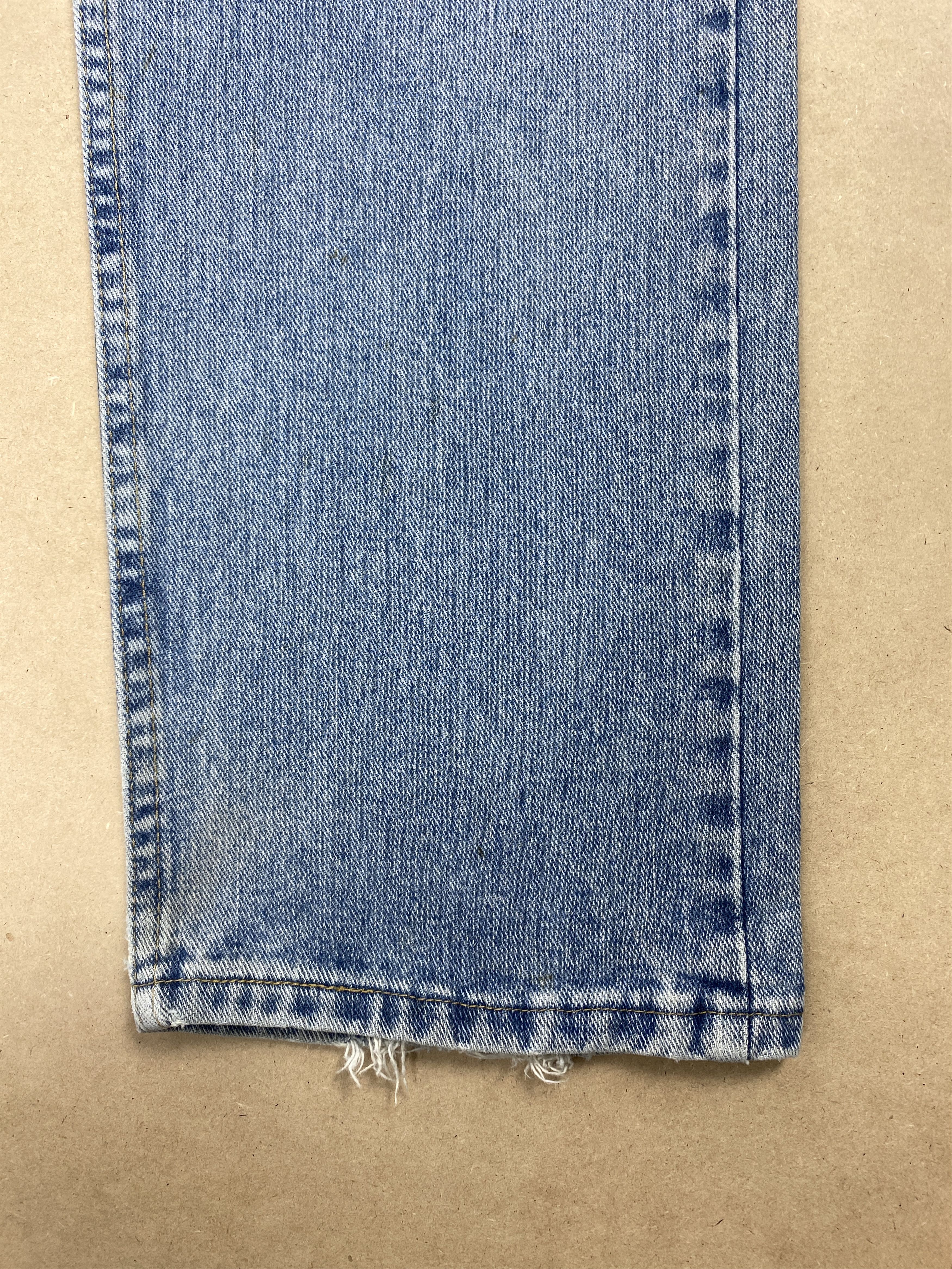 Vintage × Wrangler Vintage Wrangler Straight Cut Faded Light Wash Jeans Size US 33 - 4 Thumbnail