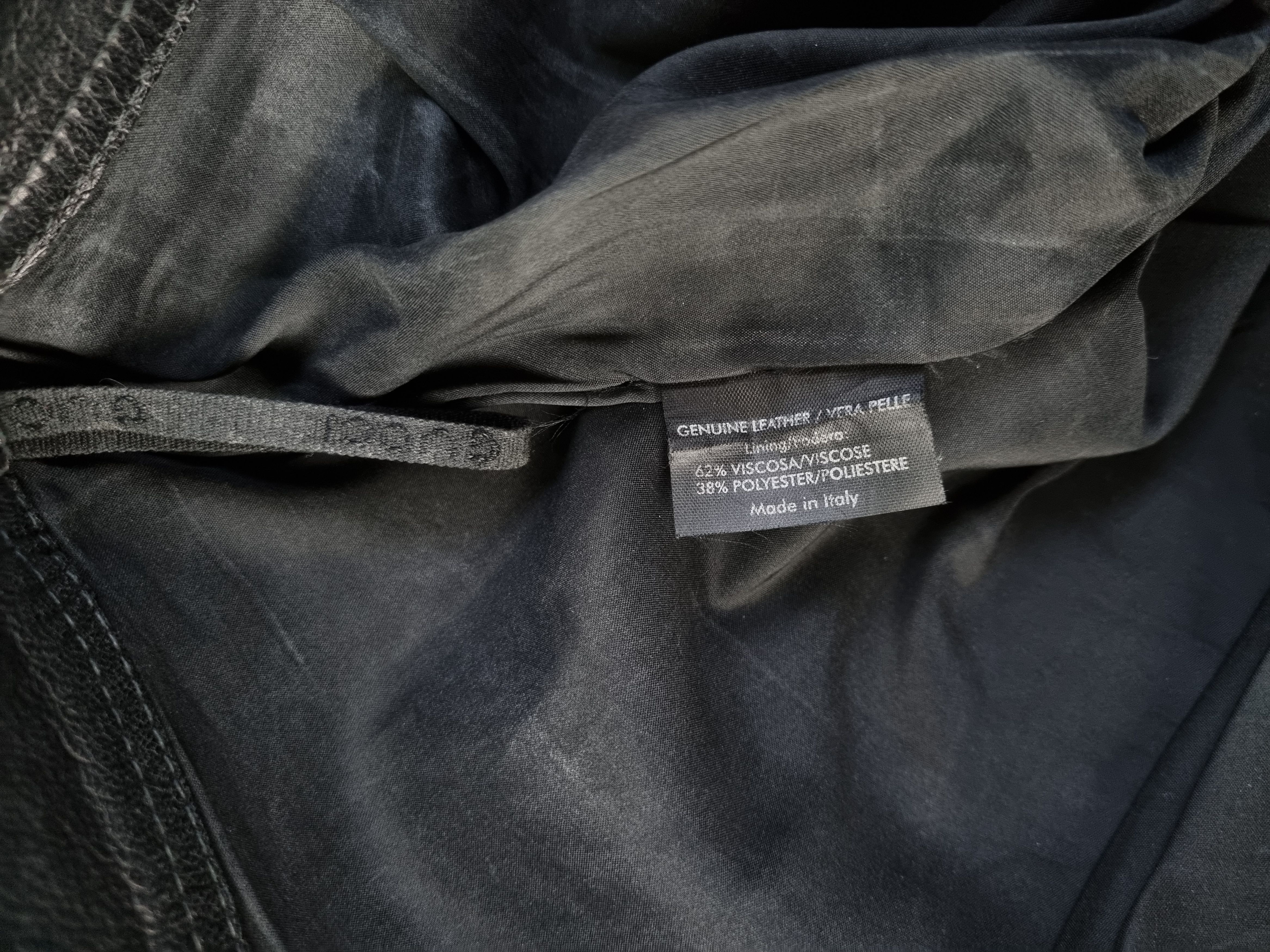 Gucci × Leather × Tom Ford 90s Gucci Leather Double Knees Biker Pants TOM FORD era Size US 32 / EU 48 - 7 Thumbnail