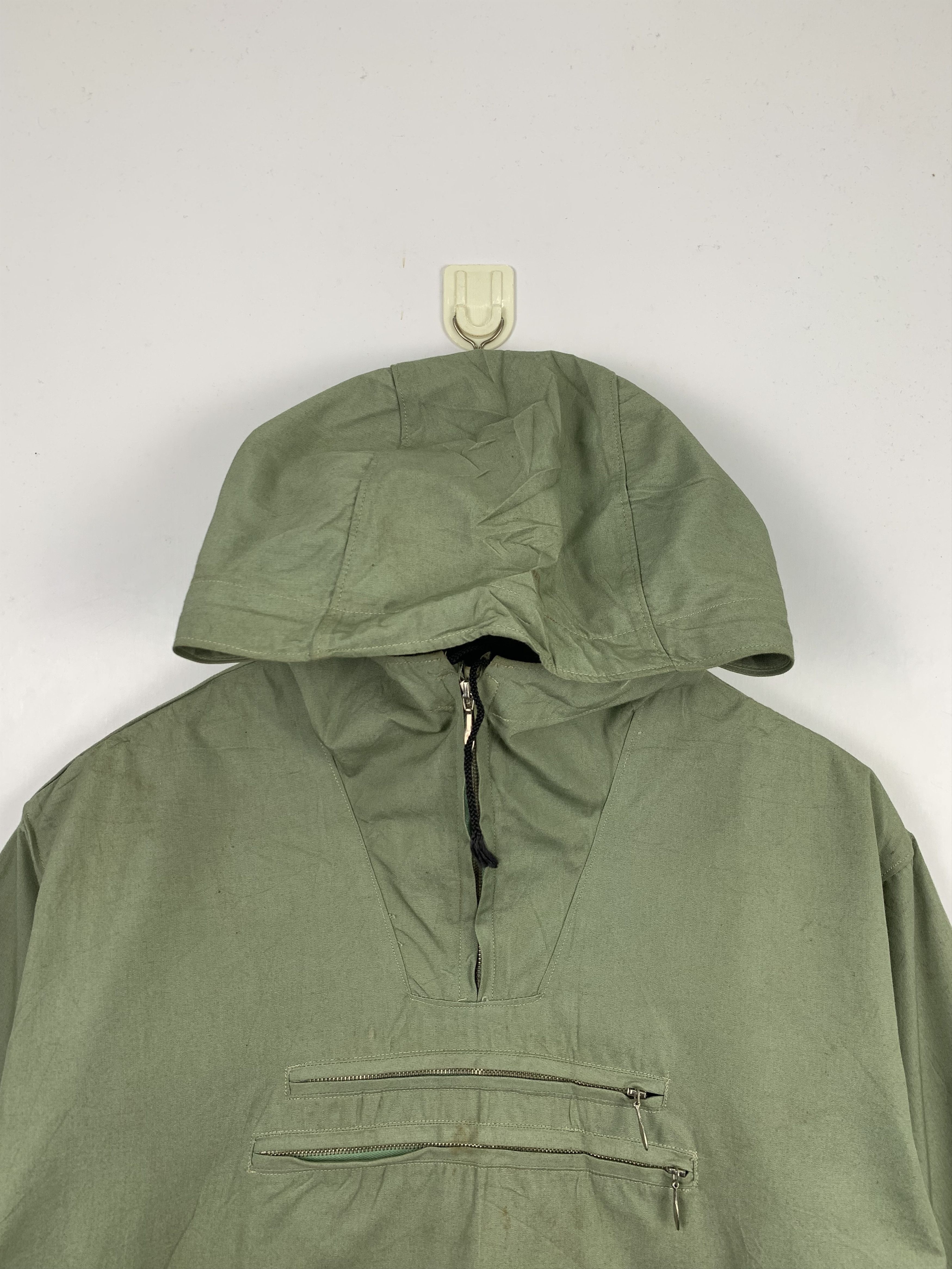 Japanese Brand Vintage Tokyo Japan Anorak Military Half Zip Jacket J0383 Size US S / EU 44-46 / 1 - 2 Thumbnail