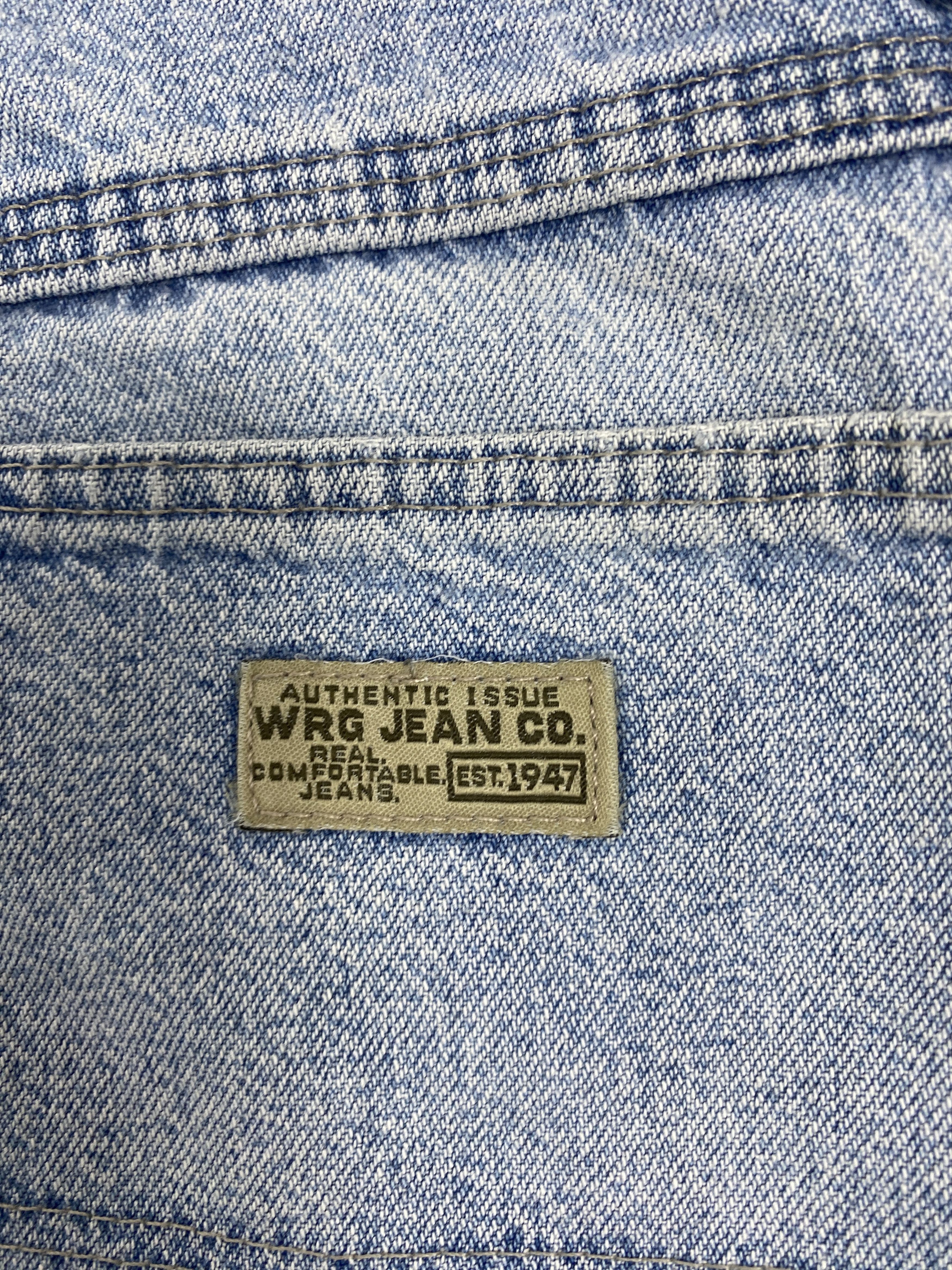 Vintage Vintage Wrangler Straight Cut Faded Light Wash Jeans Size US 36 / EU 52 - 9 Thumbnail