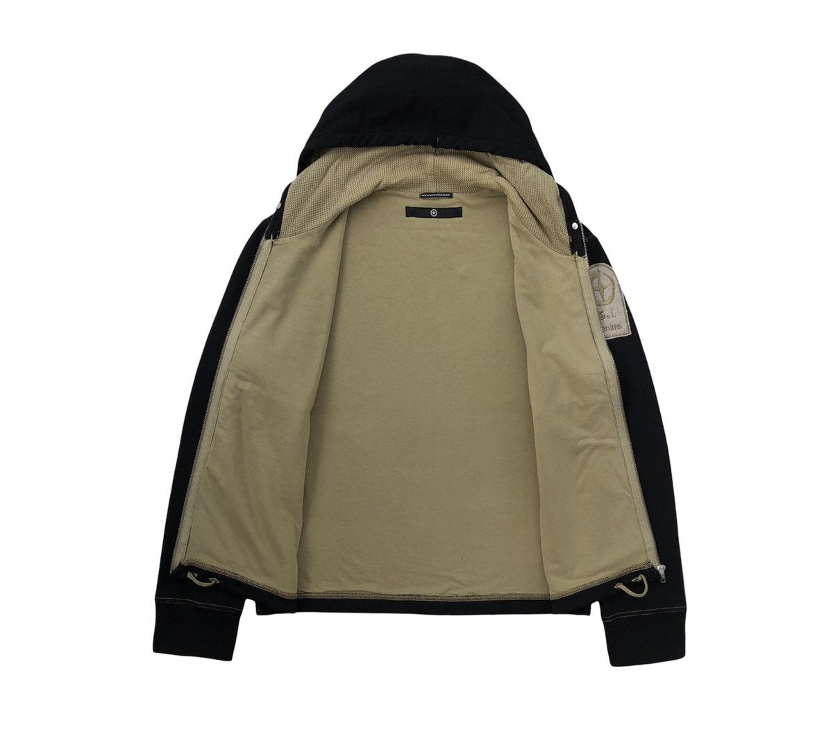 Stone Island Stone Island S.I Denim Patch Logo Black Hooded Jacket Size US M / EU 48-50 / 2 - 9 Thumbnail