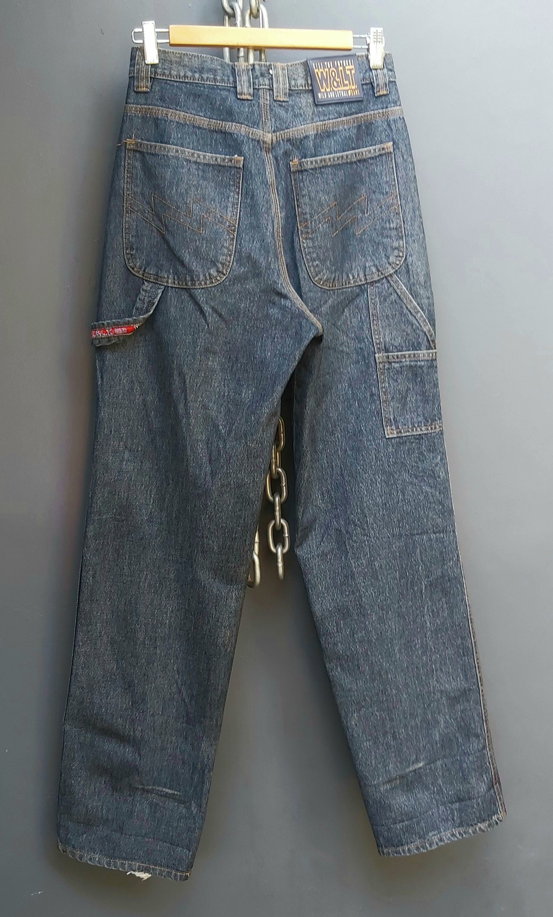 W&LT W & LT Walter Van Beirendonck Carpenter Pants Size US 28 / EU 44 - 1 Thumbnail