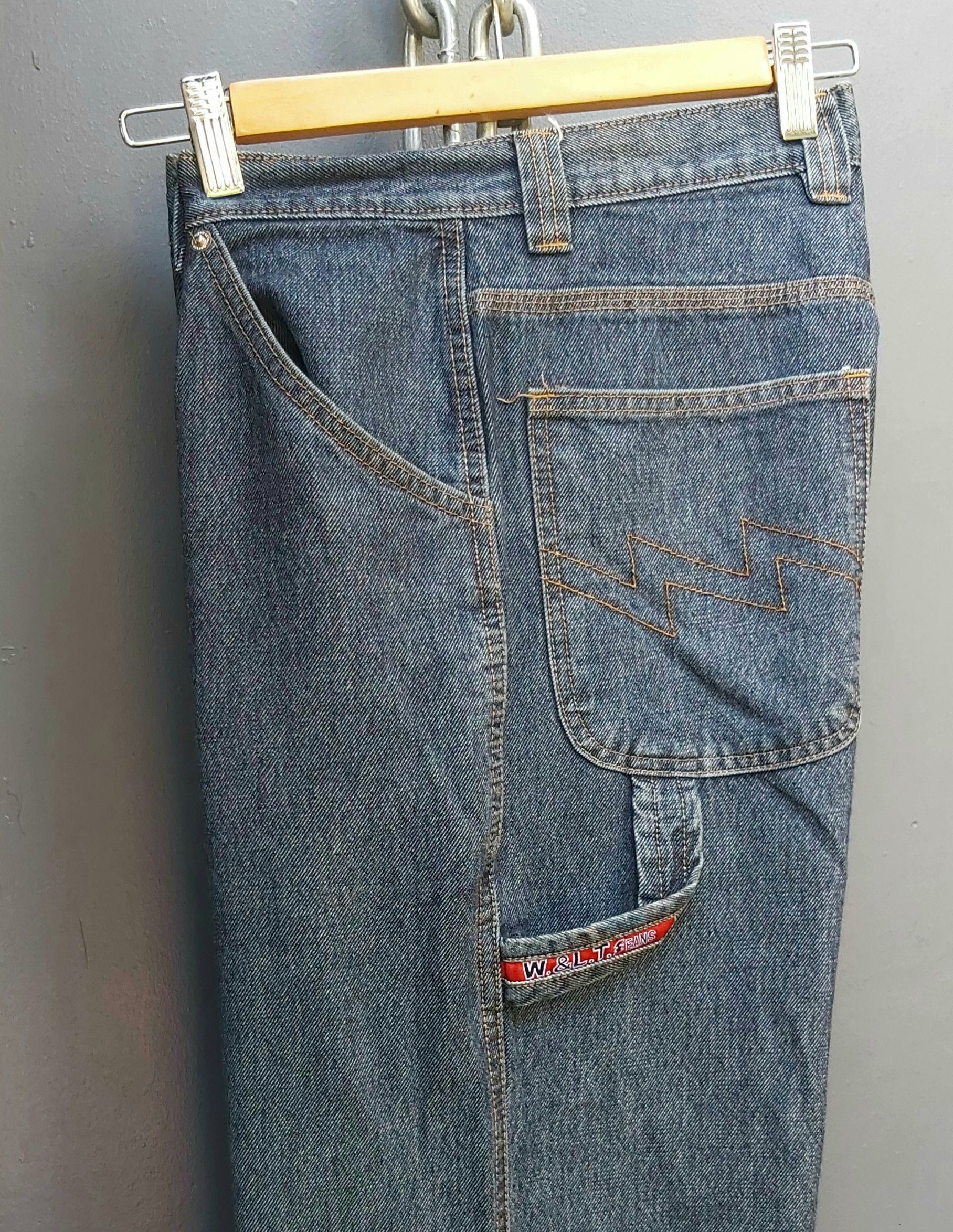 W&LT W & LT Walter Van Beirendonck Carpenter Pants Size US 28 / EU 44 - 6 Thumbnail