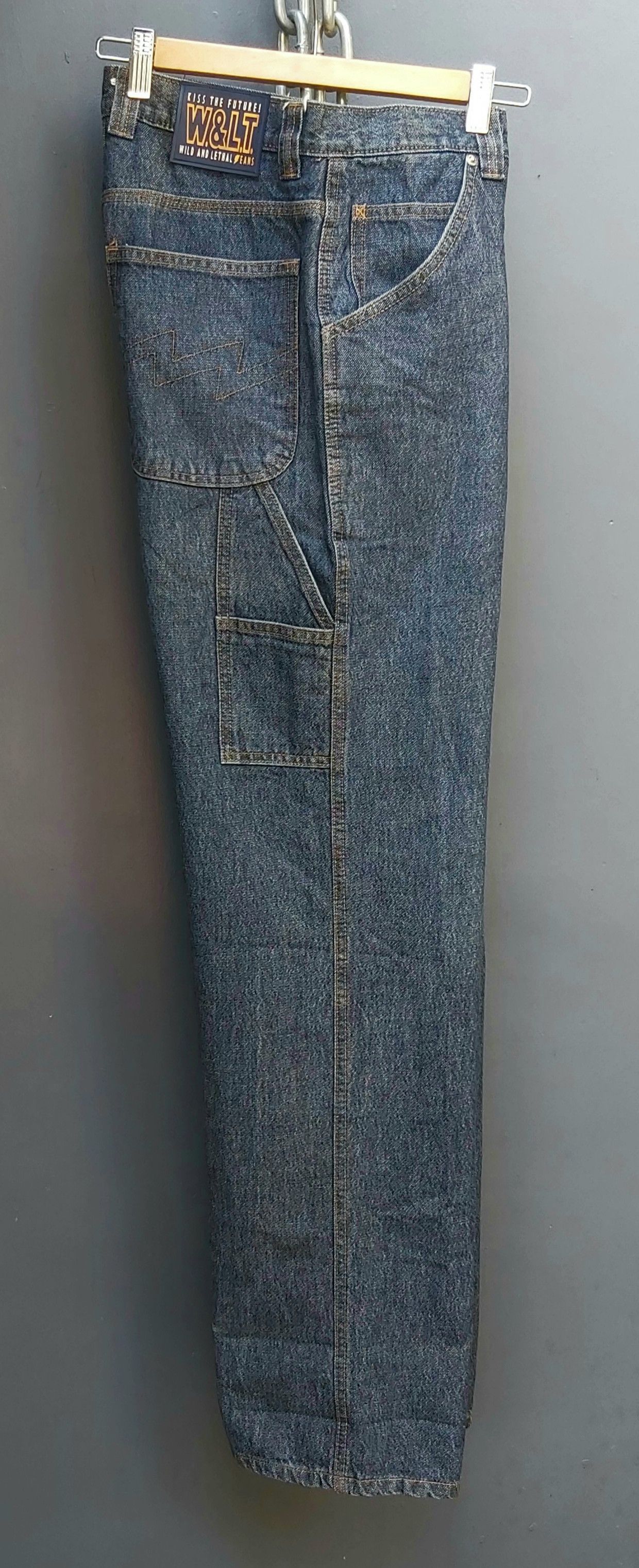 W&LT W & LT Walter Van Beirendonck Carpenter Pants Size US 28 / EU 44 - 2 Thumbnail