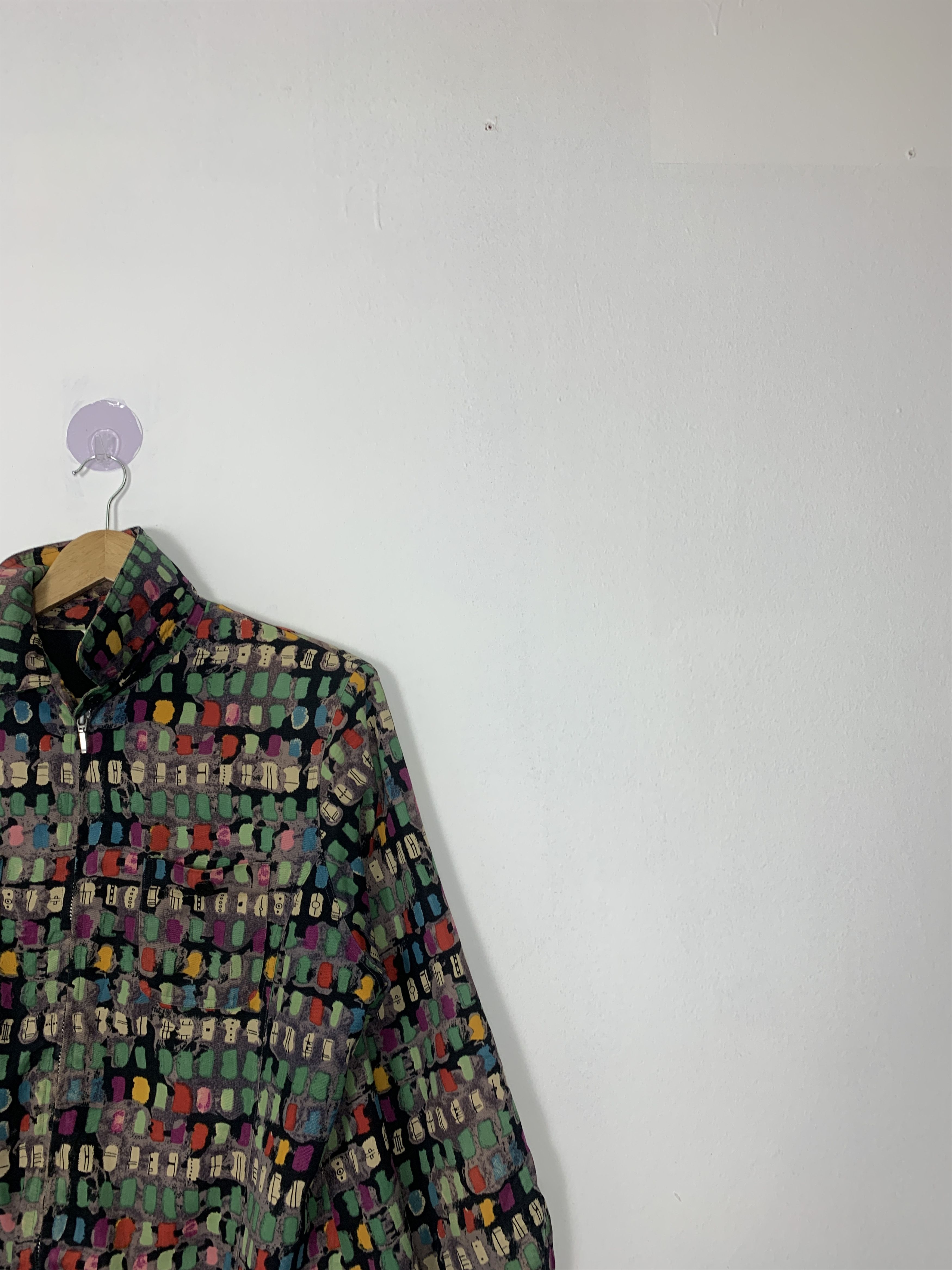 Japanese Brand Vintage BOUQUET Qiulted Lining Zip Up Jacket J0970 Size US S / EU 44-46 / 1 - 4 Thumbnail