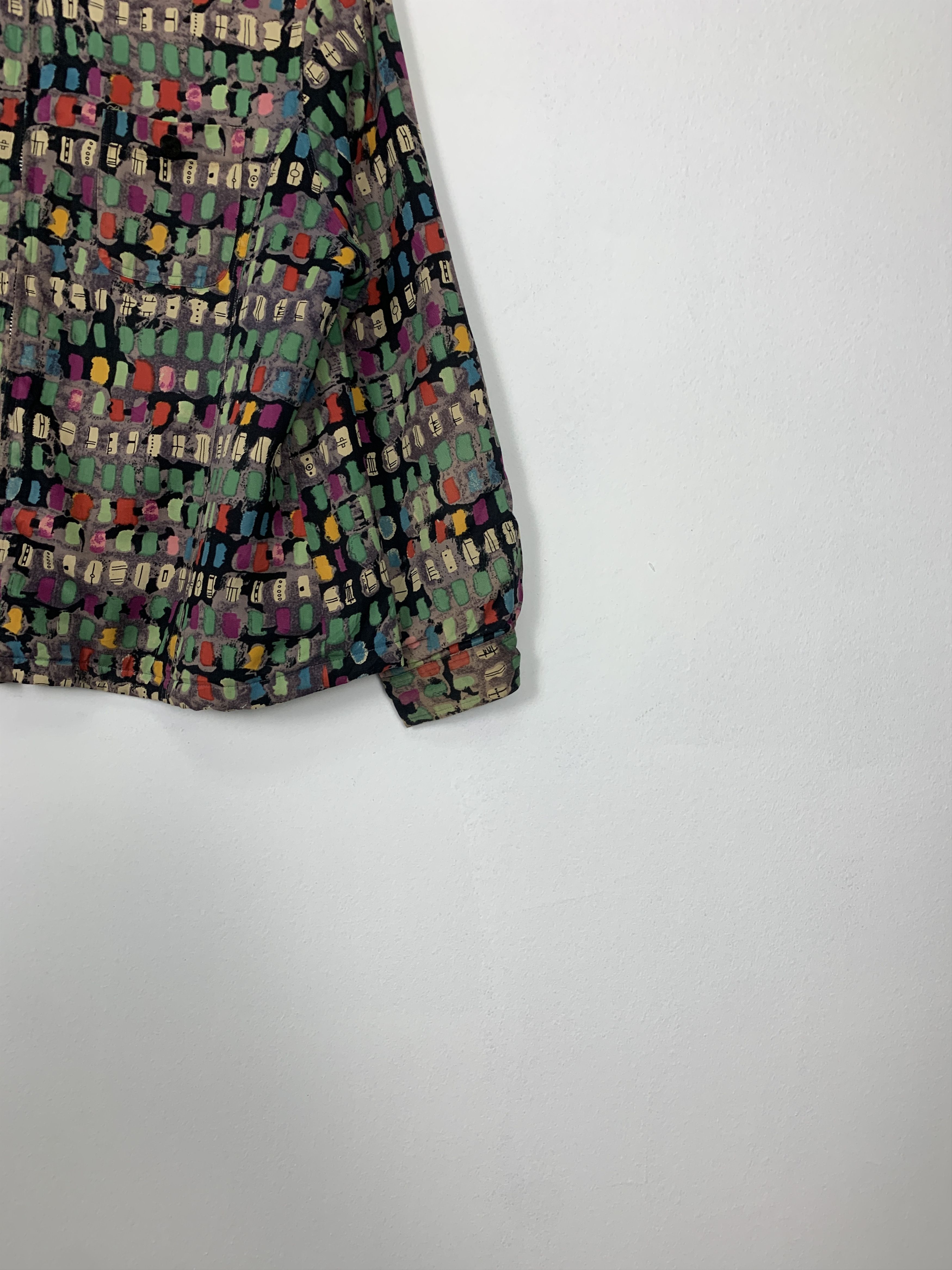 Japanese Brand Vintage BOUQUET Qiulted Lining Zip Up Jacket J0970 Size US S / EU 44-46 / 1 - 6 Thumbnail