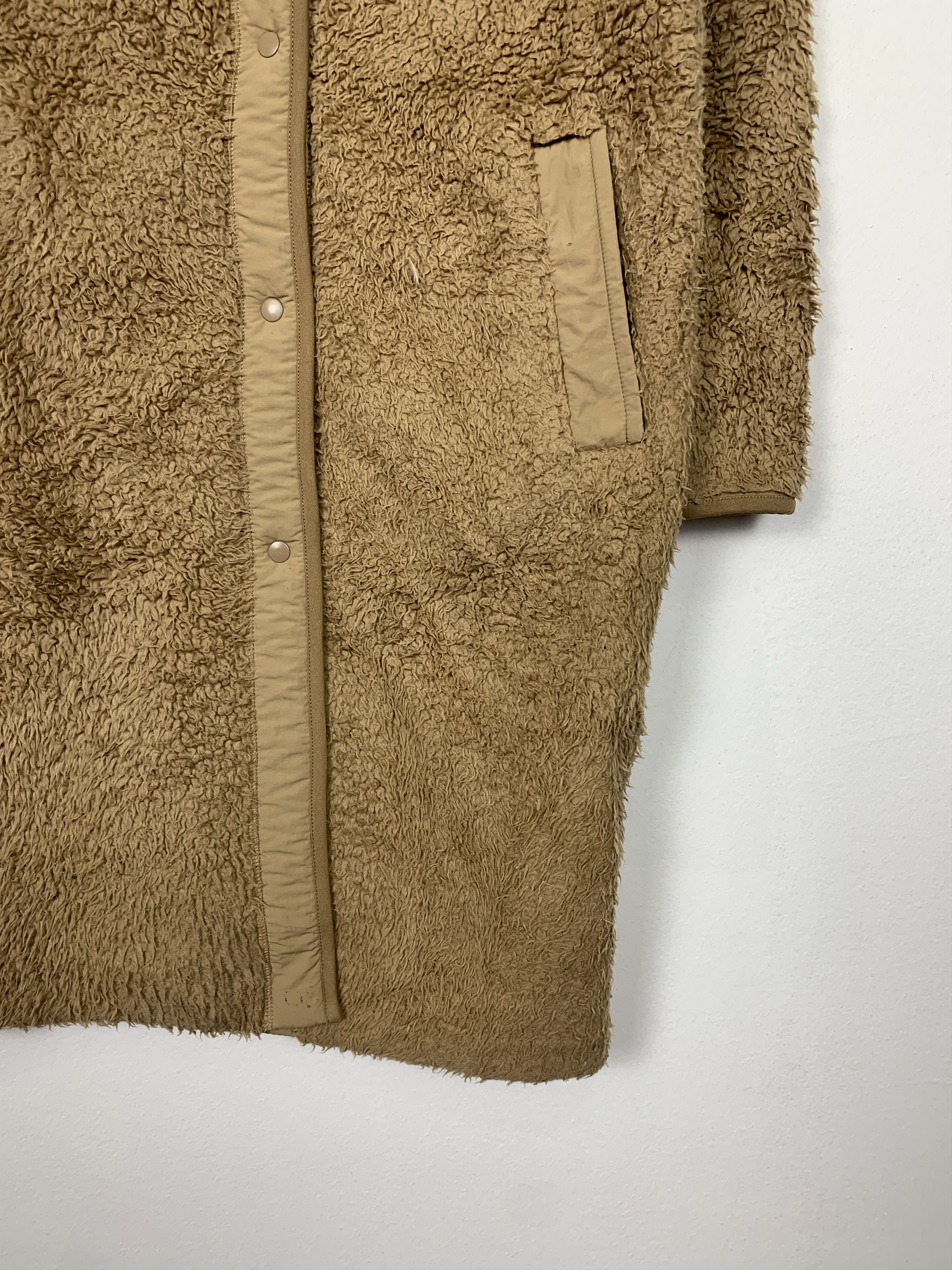 Uniqlo Vintage Uniqlo Long Fleece Button Up Parkas J1453 Size XXL / US 16-18 / IT 52-54 - 4 Thumbnail