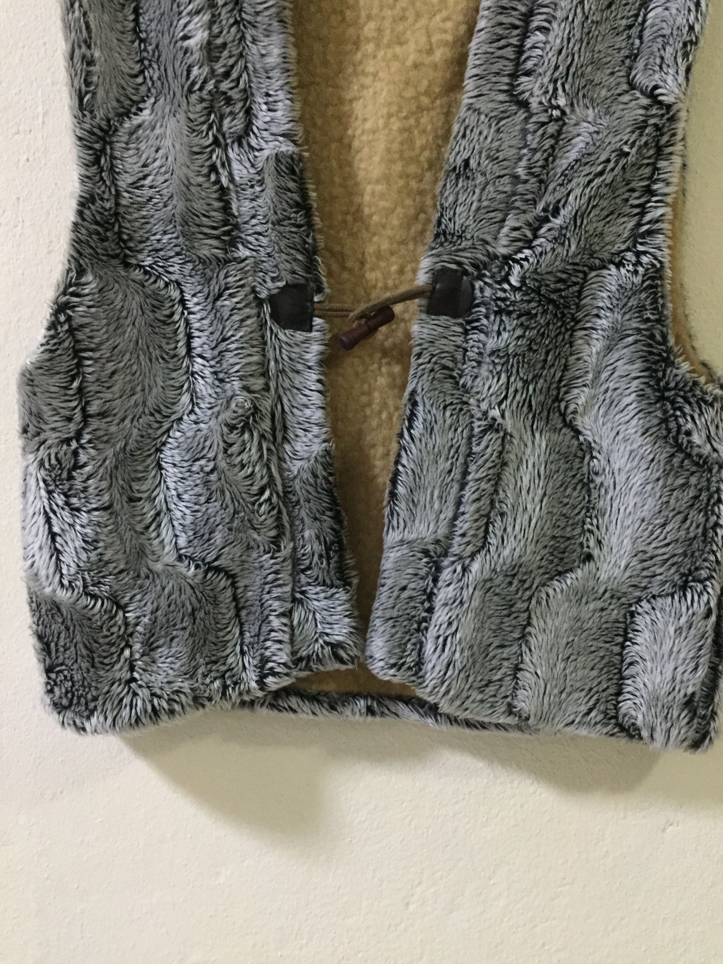 Other Japanese Brand Faux Fur Vest Size US M / EU 48-50 / 2 - 2 Thumbnail