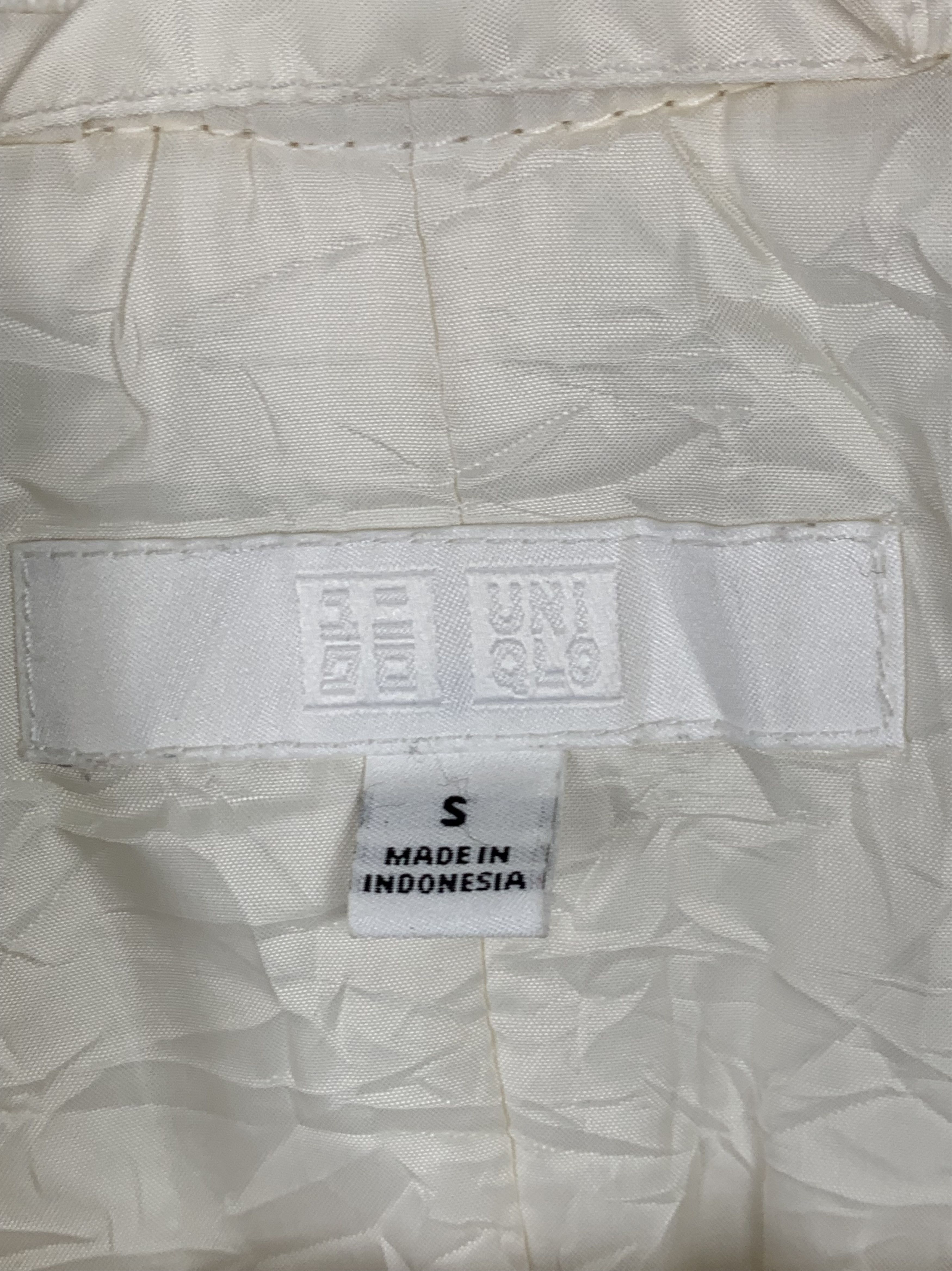 Uniqlo Vintage Uniqlo White Bomber Jackets J0554 Size US S / EU 44-46 / 1 - 10 Thumbnail
