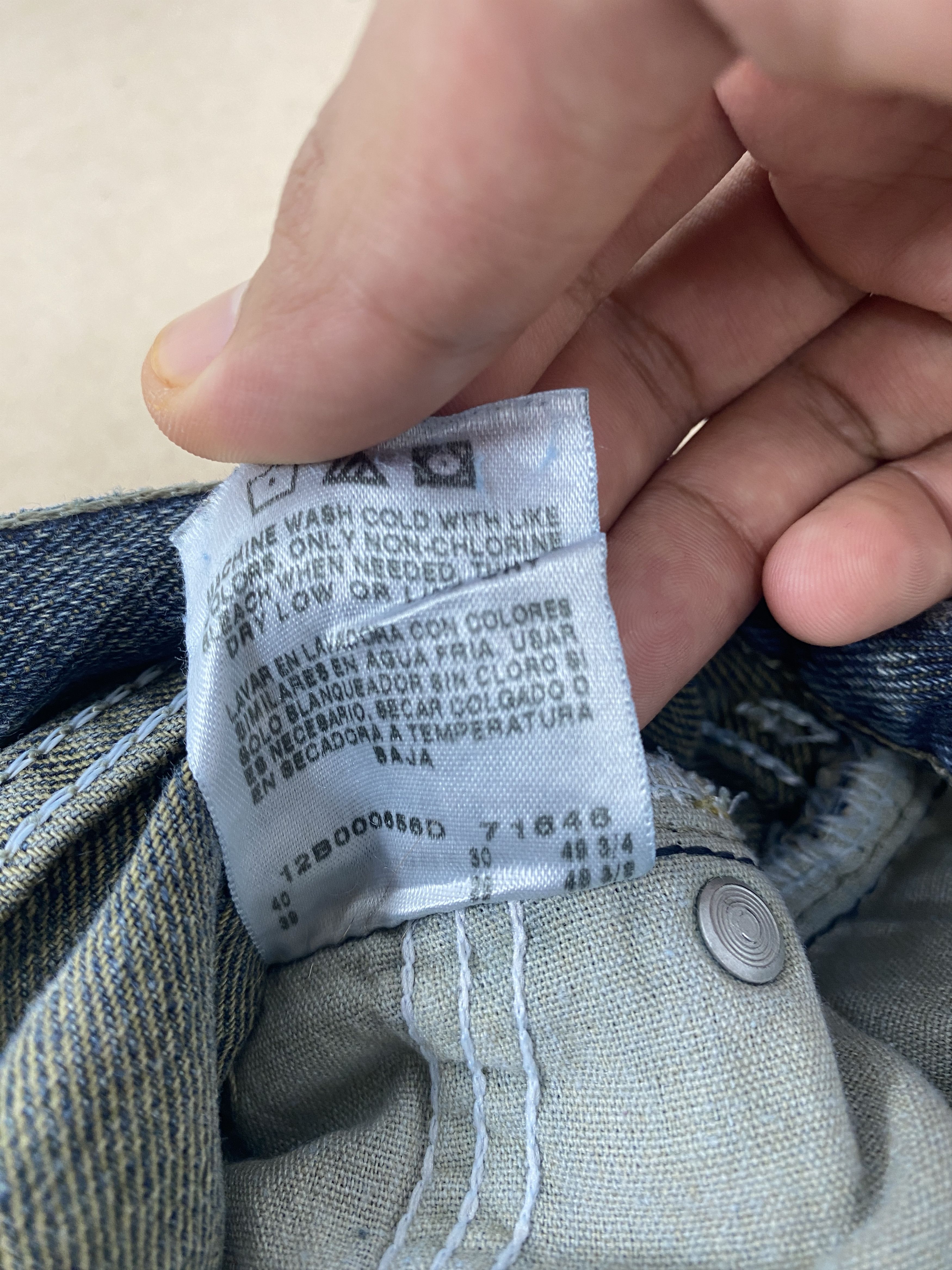 Lee Vintage Lee Straight Cut Blue Jeans Size US 38 / EU 54 - 11 Thumbnail