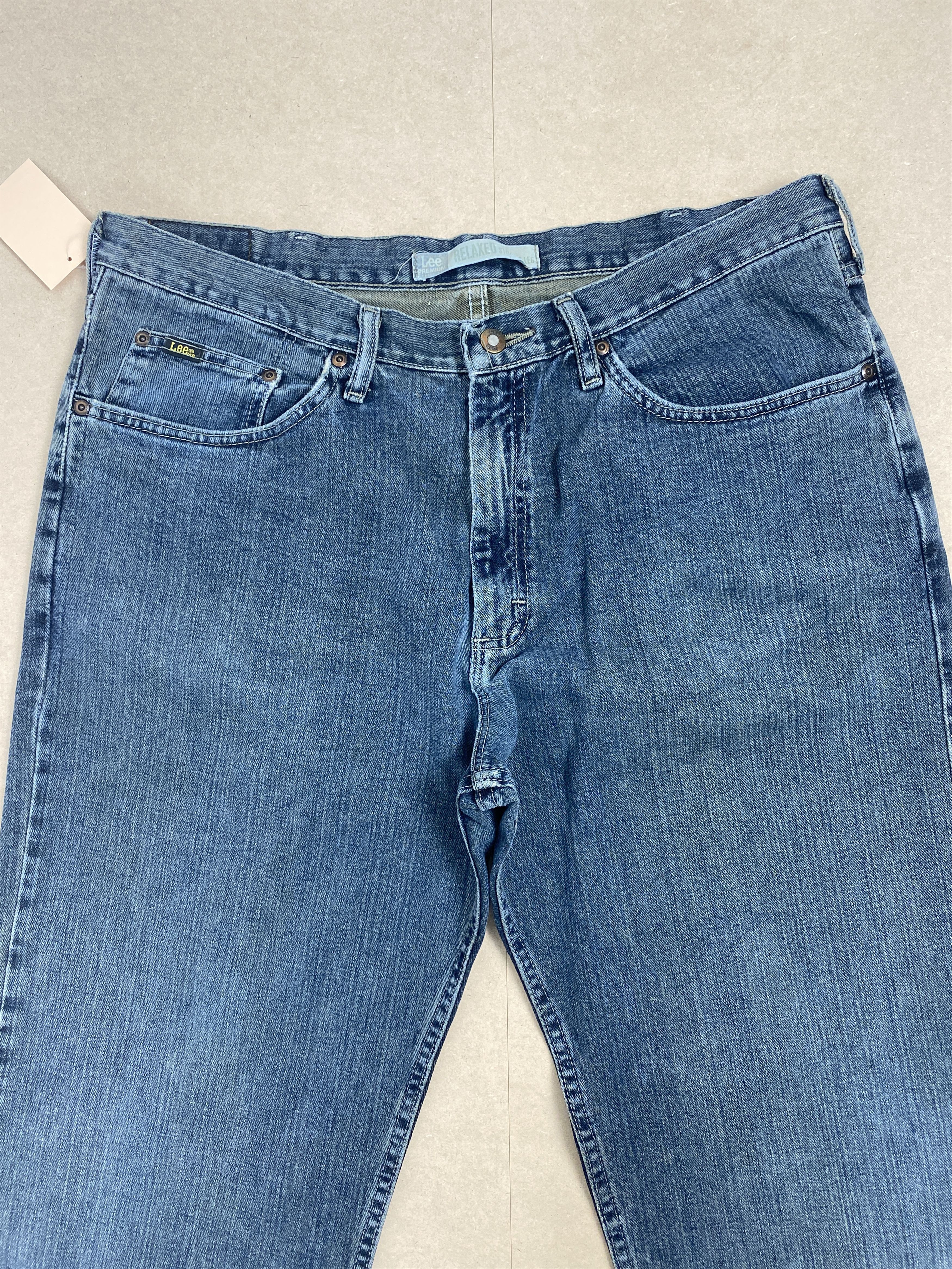 Lee Vintage Lee Straight Cut Blue Jeans Size US 38 / EU 54 - 2 Thumbnail