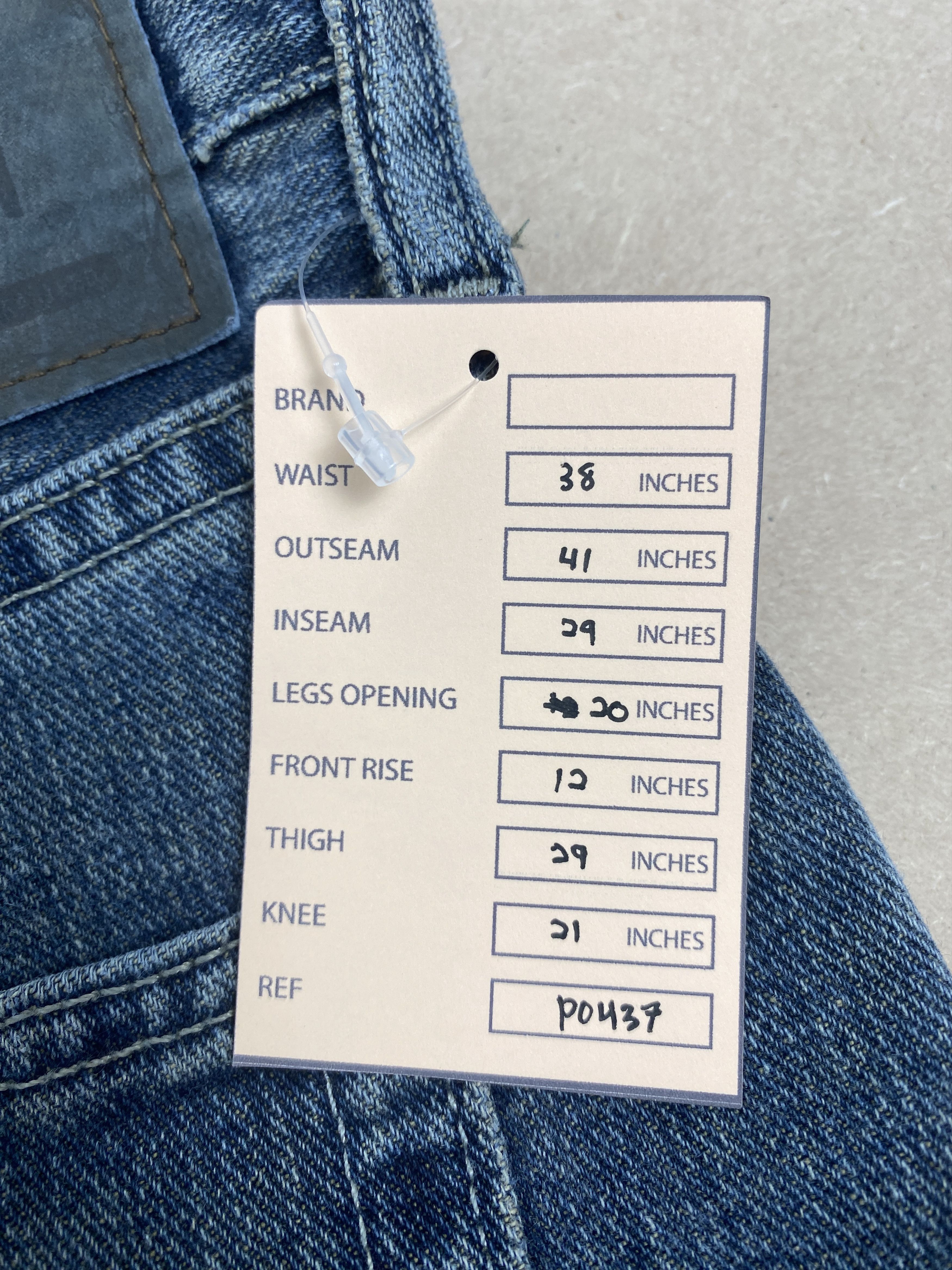Lee Vintage Lee Straight Cut Blue Jeans Size US 38 / EU 54 - 16 Thumbnail