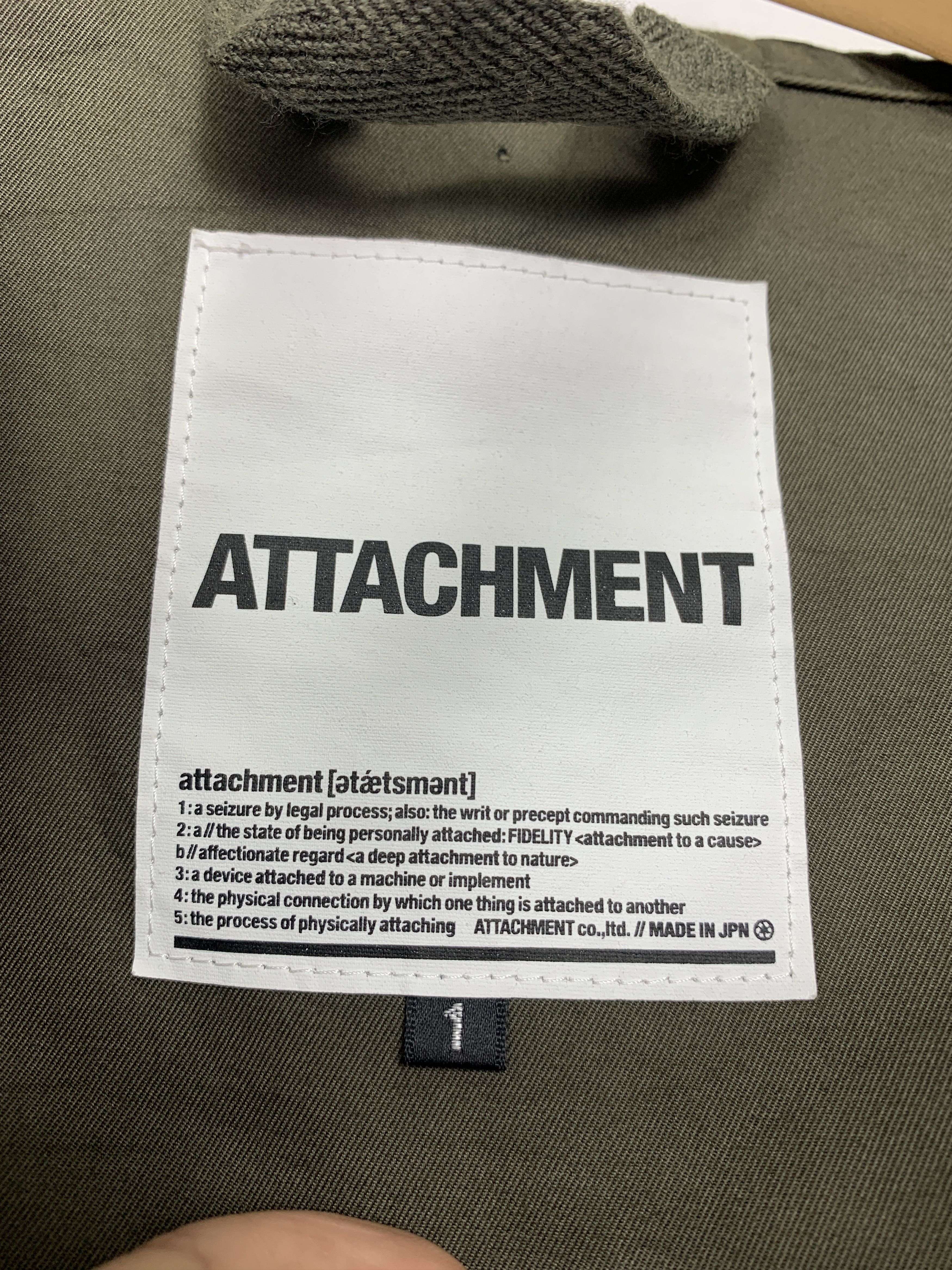 Attachment Vintage ATTACHMENT Military Multi Pocket Jacket J1449 Size US S / EU 44-46 / 1 - 8 Thumbnail