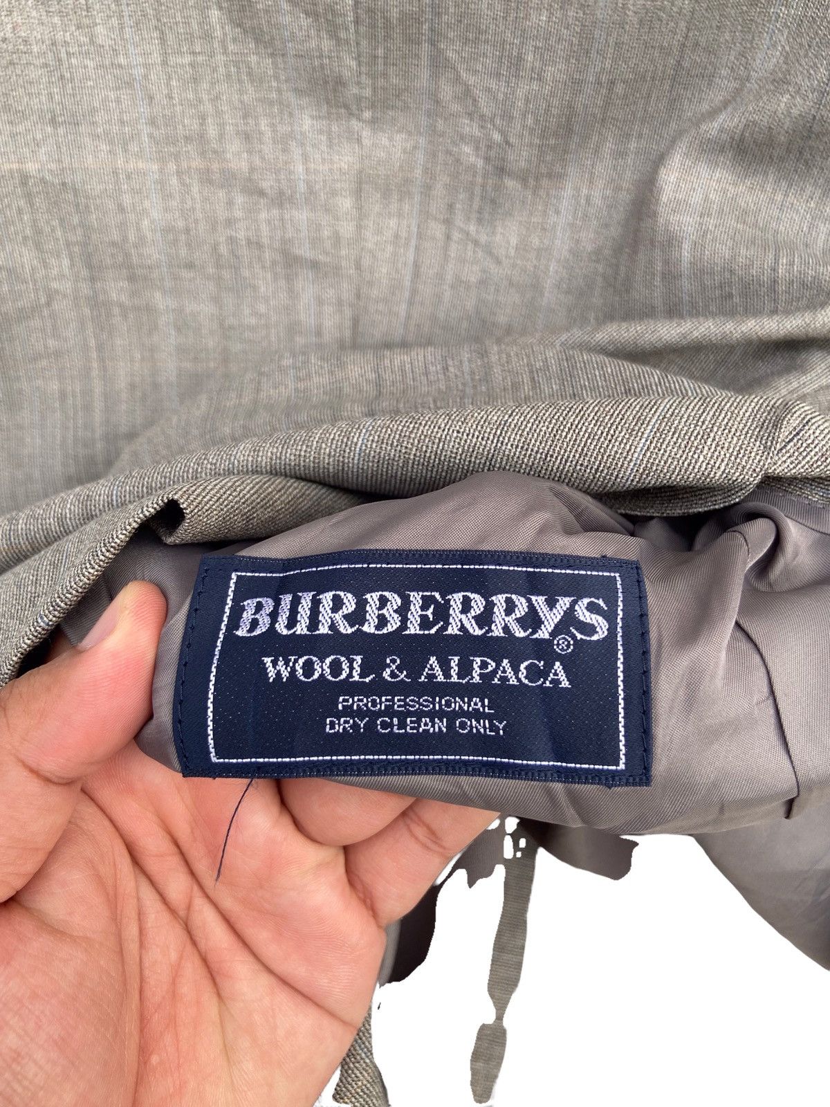 Burberry VINTAGE BURBERRYS BLAZER JACKET Size 40R - 7 Thumbnail