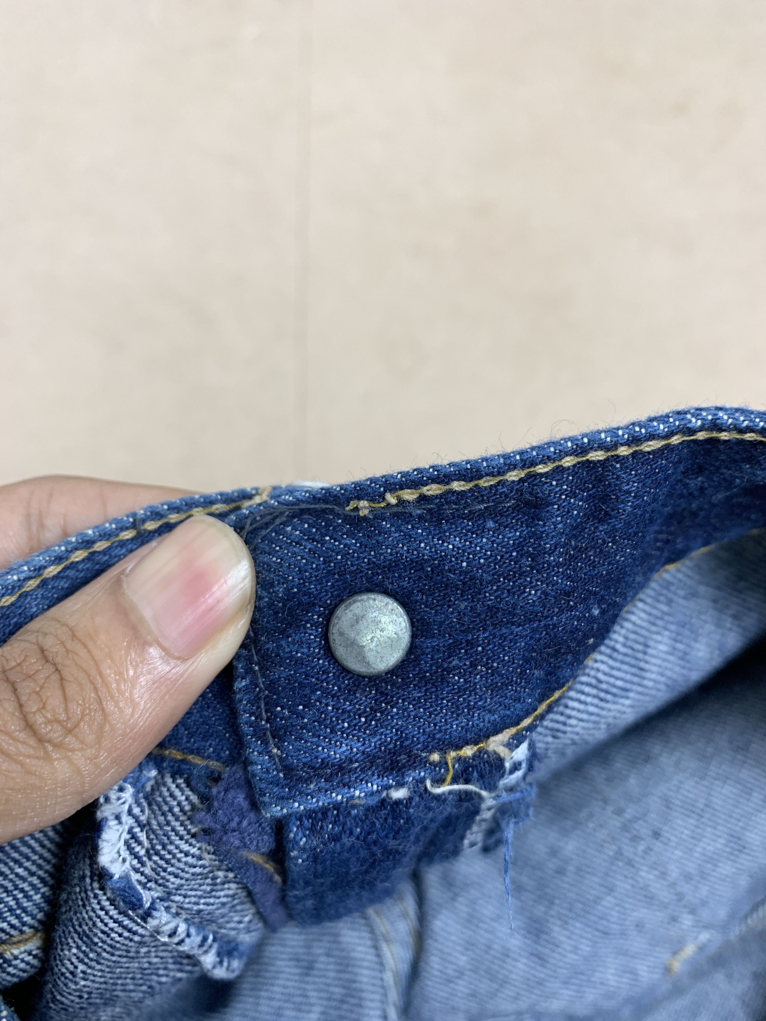 Japanese Brand Vintage 70s JAPANESE BRAND Bell Bottom Flare Jeans P0131 Size US 26 / EU 42 - 9 Thumbnail