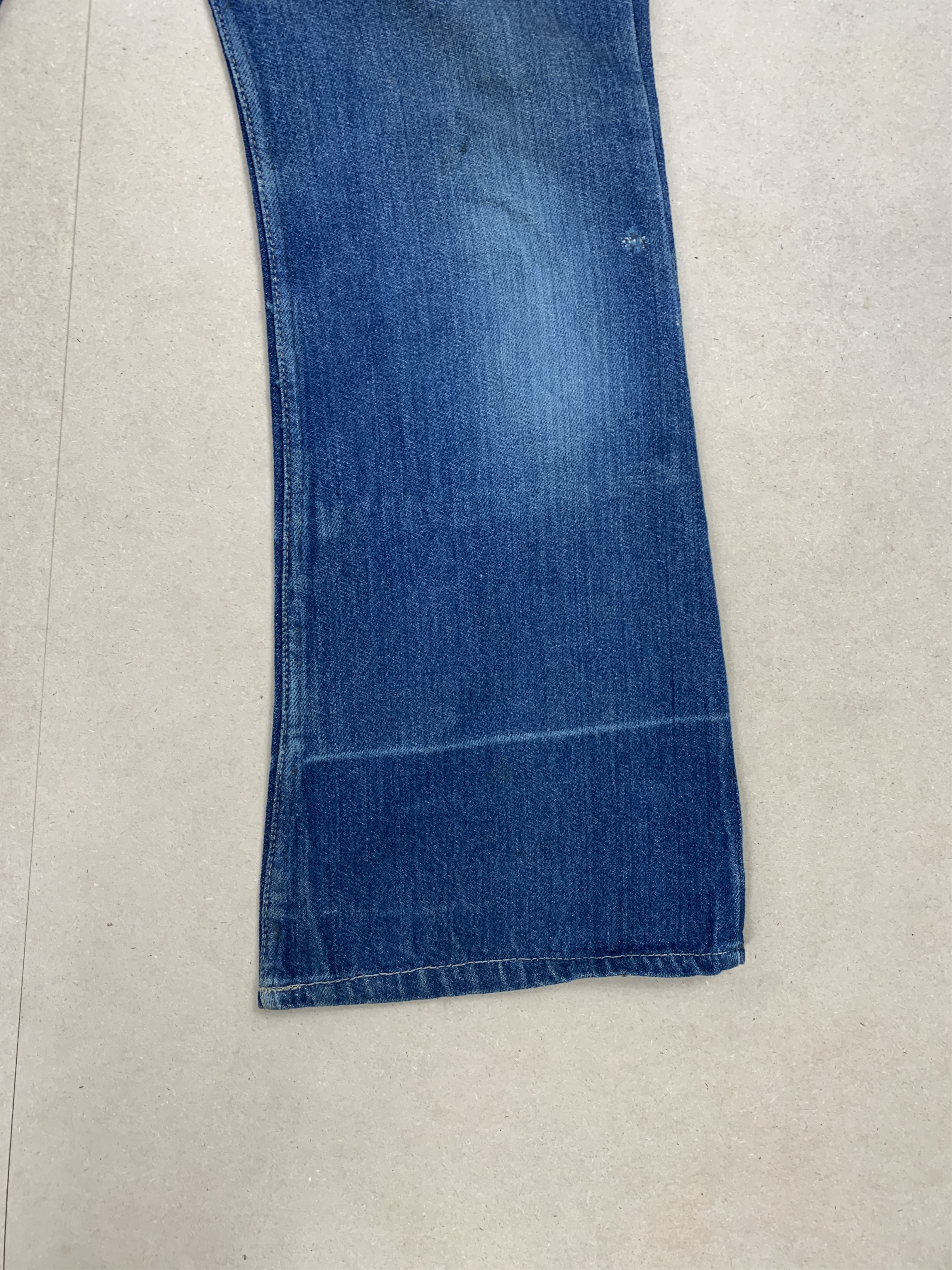 Japanese Brand Vintage 70s JAPANESE BRAND Bell Bottom Flare Jeans P0131 Size US 26 / EU 42 - 3 Thumbnail