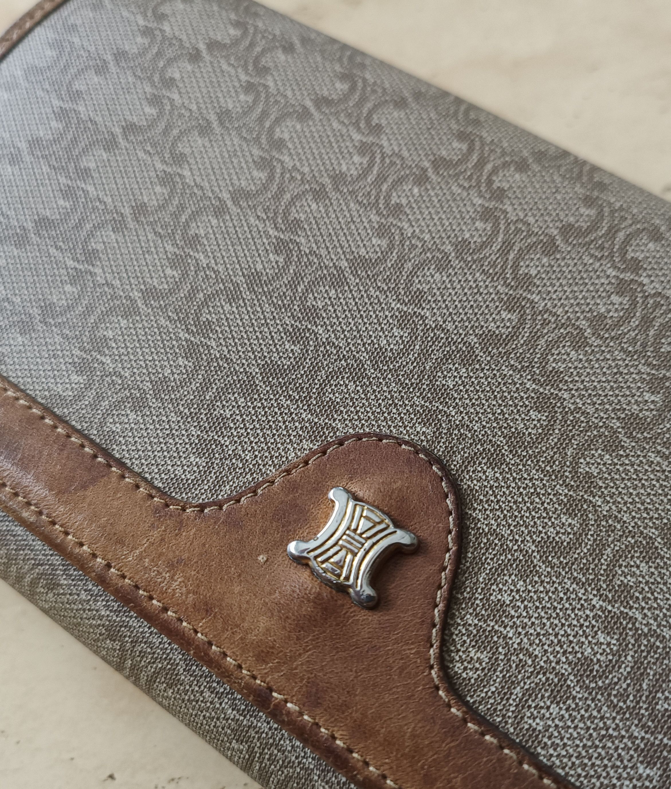 Celine Vintage Celine Monogram Purse Size ONE SIZE - 4 Thumbnail