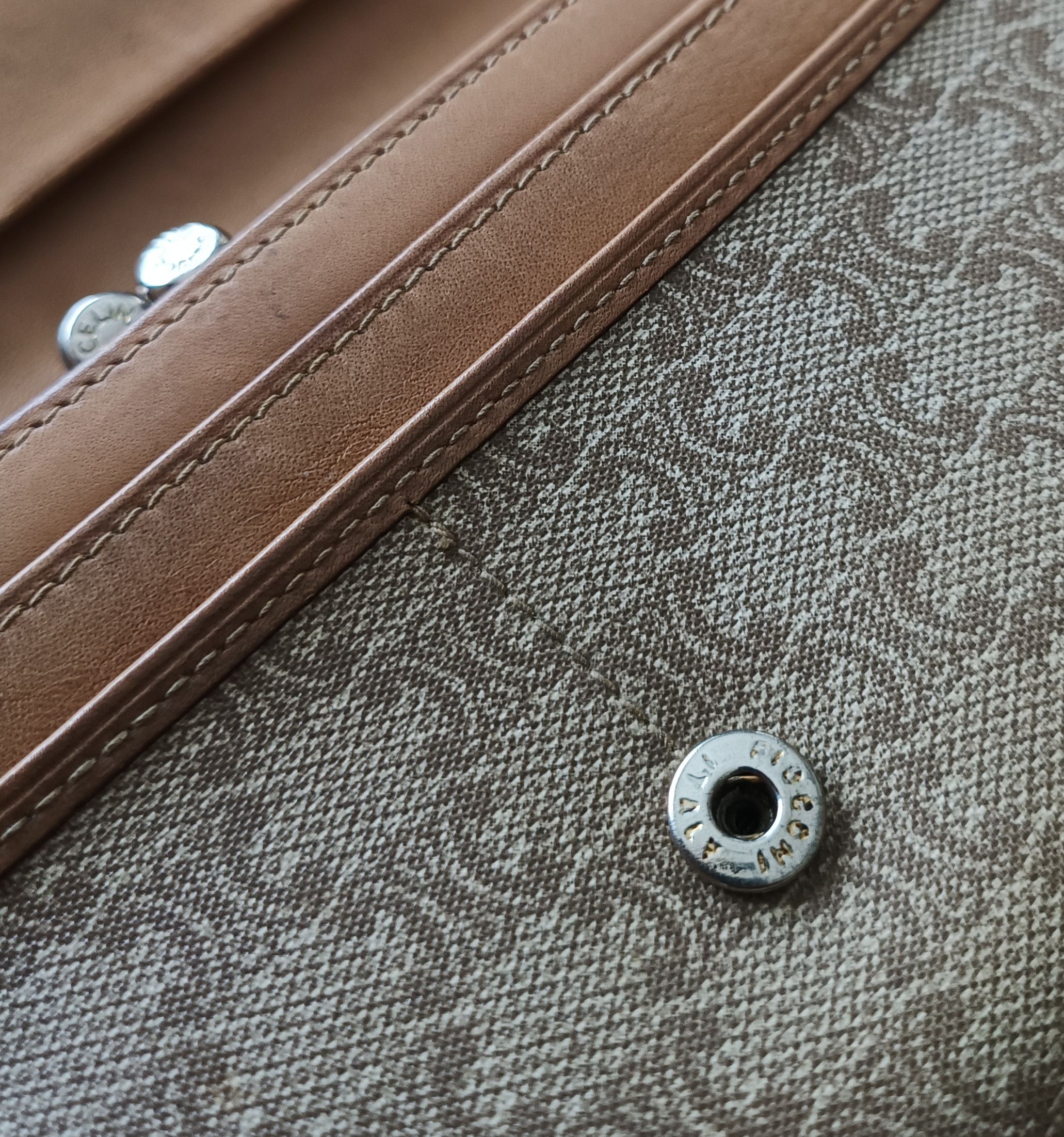 Celine Vintage Celine Monogram Purse Size ONE SIZE - 7 Thumbnail