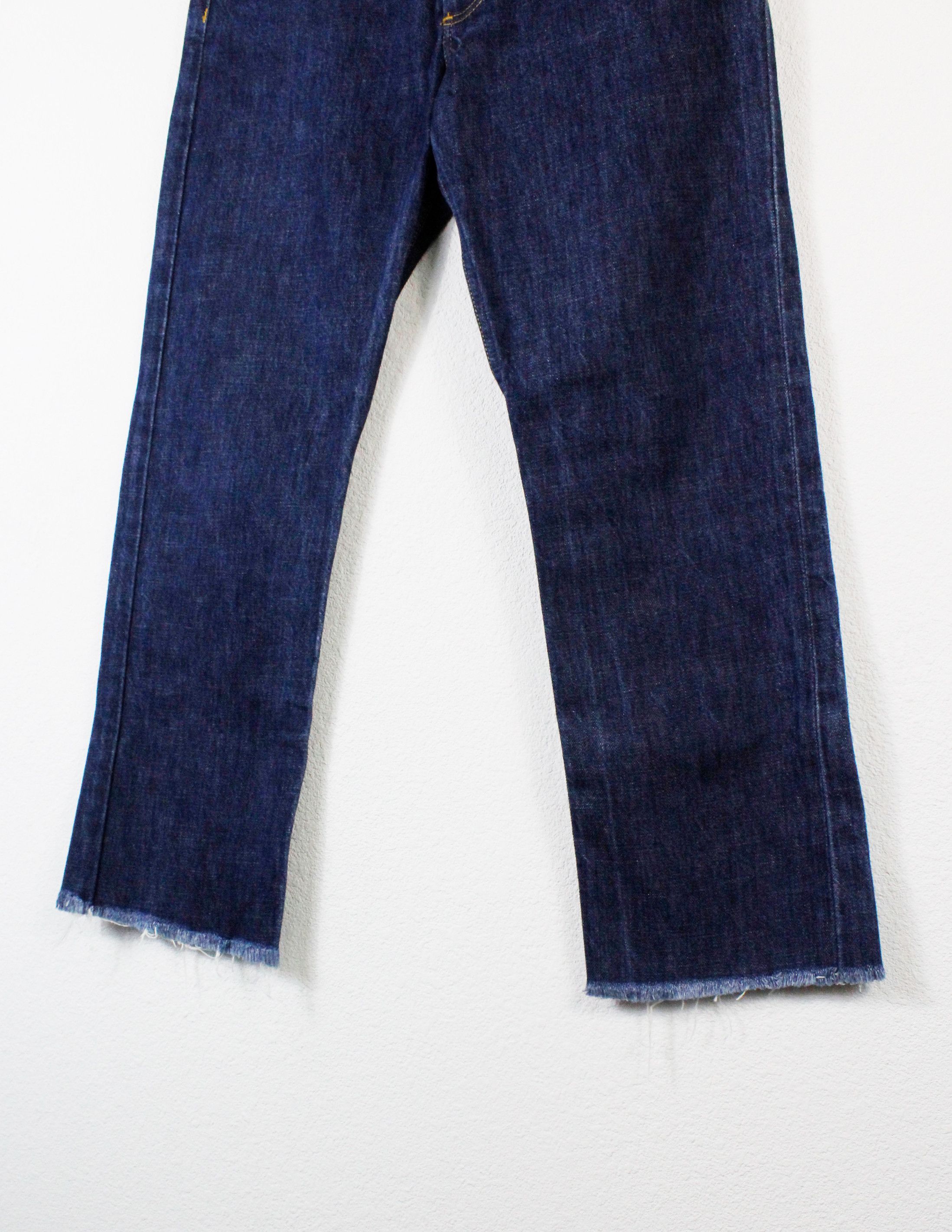 Helmut Lang × Vintage Archive Helmut Lang Classic Low Waist Cropped Denim Jeans Size US 29 - 3 Thumbnail