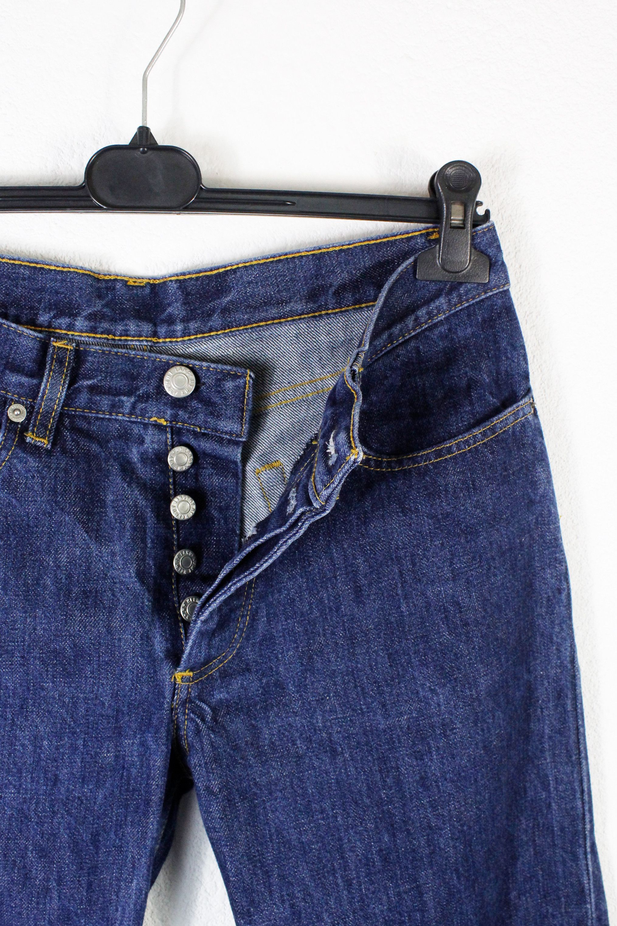 Helmut Lang × Vintage Archive Helmut Lang Classic Low Waist Cropped Denim Jeans Size US 29 - 6 Thumbnail