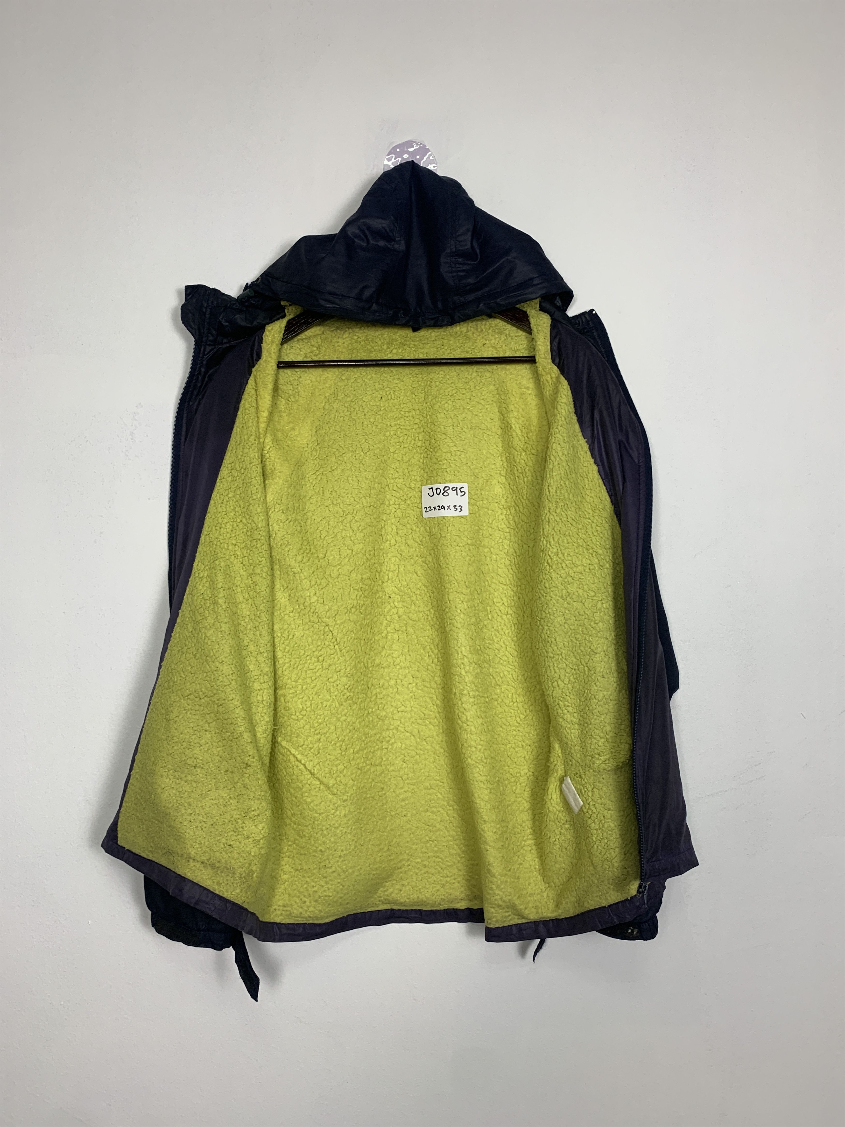 Japanese Brand Vintage Japanese Brand Sherpa Lining Hoodie Jacket J0895 Size US S / EU 44-46 / 1 - 10 Thumbnail