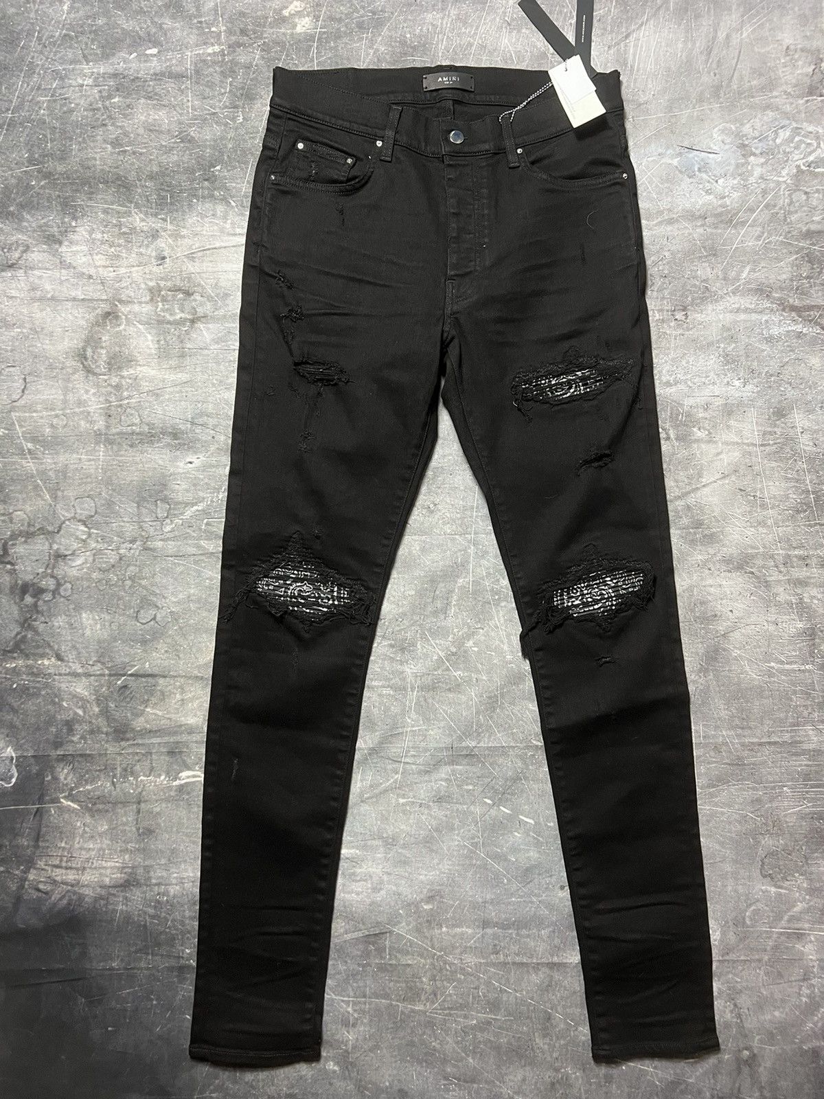 Amiri Mx-1 Bandana Jeans