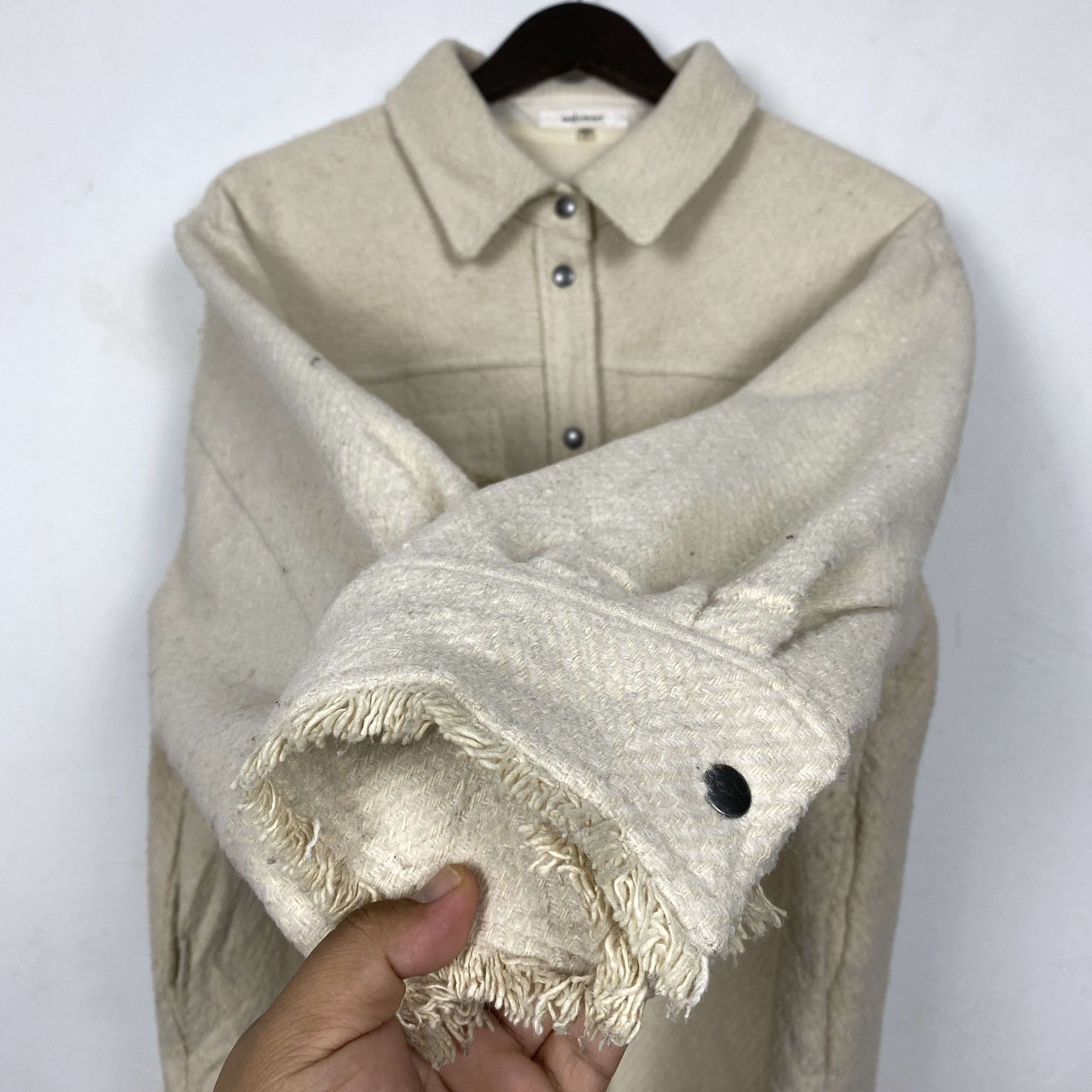 MOUSSY Vintage Moussy Wool Knitware Button Jacket J0204 Size US S / EU 44-46 / 1 - 4 Thumbnail