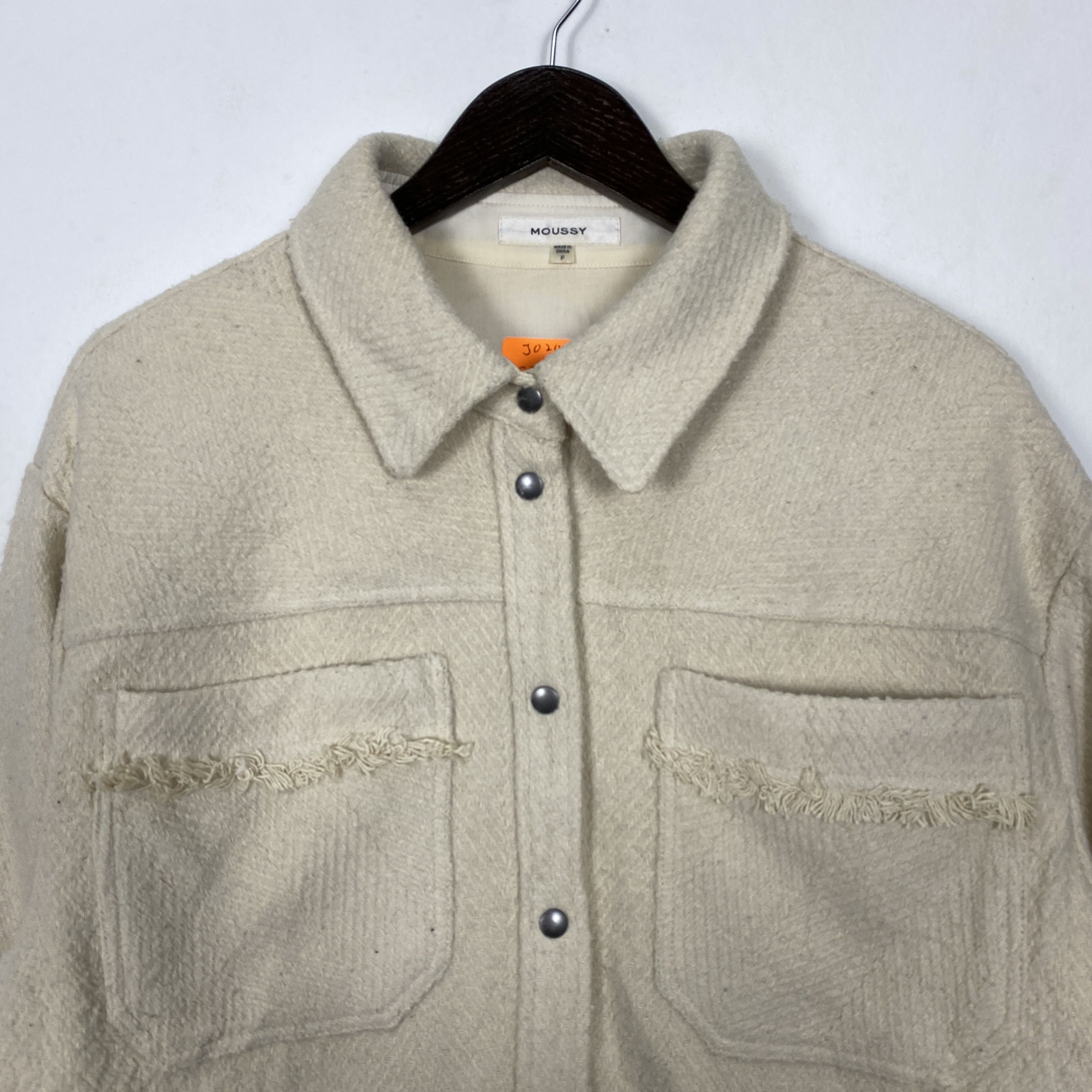 MOUSSY Vintage Moussy Wool Knitware Button Jacket J0204 Size US S / EU 44-46 / 1 - 2 Thumbnail